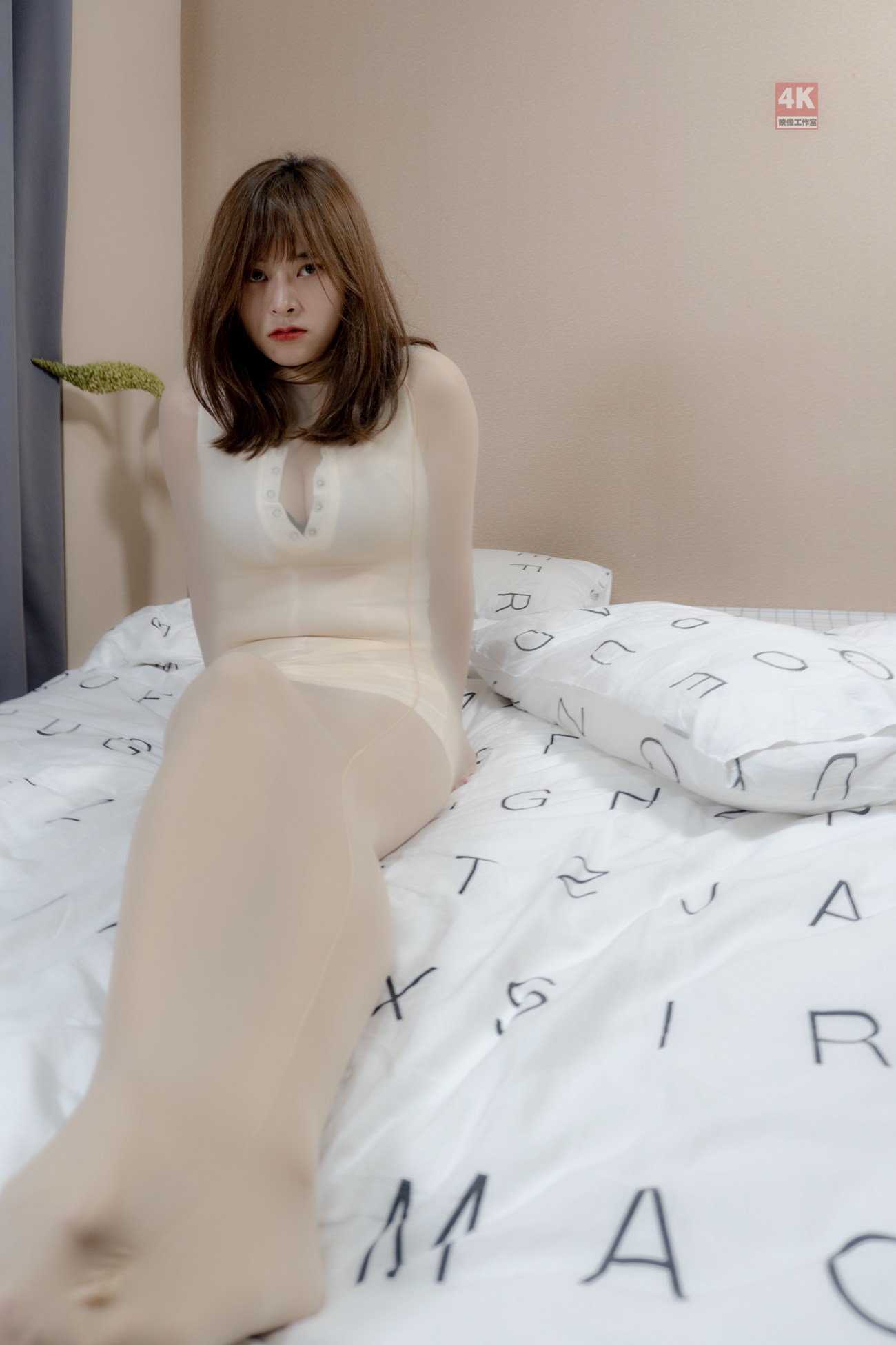 [Ligui丽柜]网络丽人 2021.07.05 Model《光滑丝袜茧》第13张