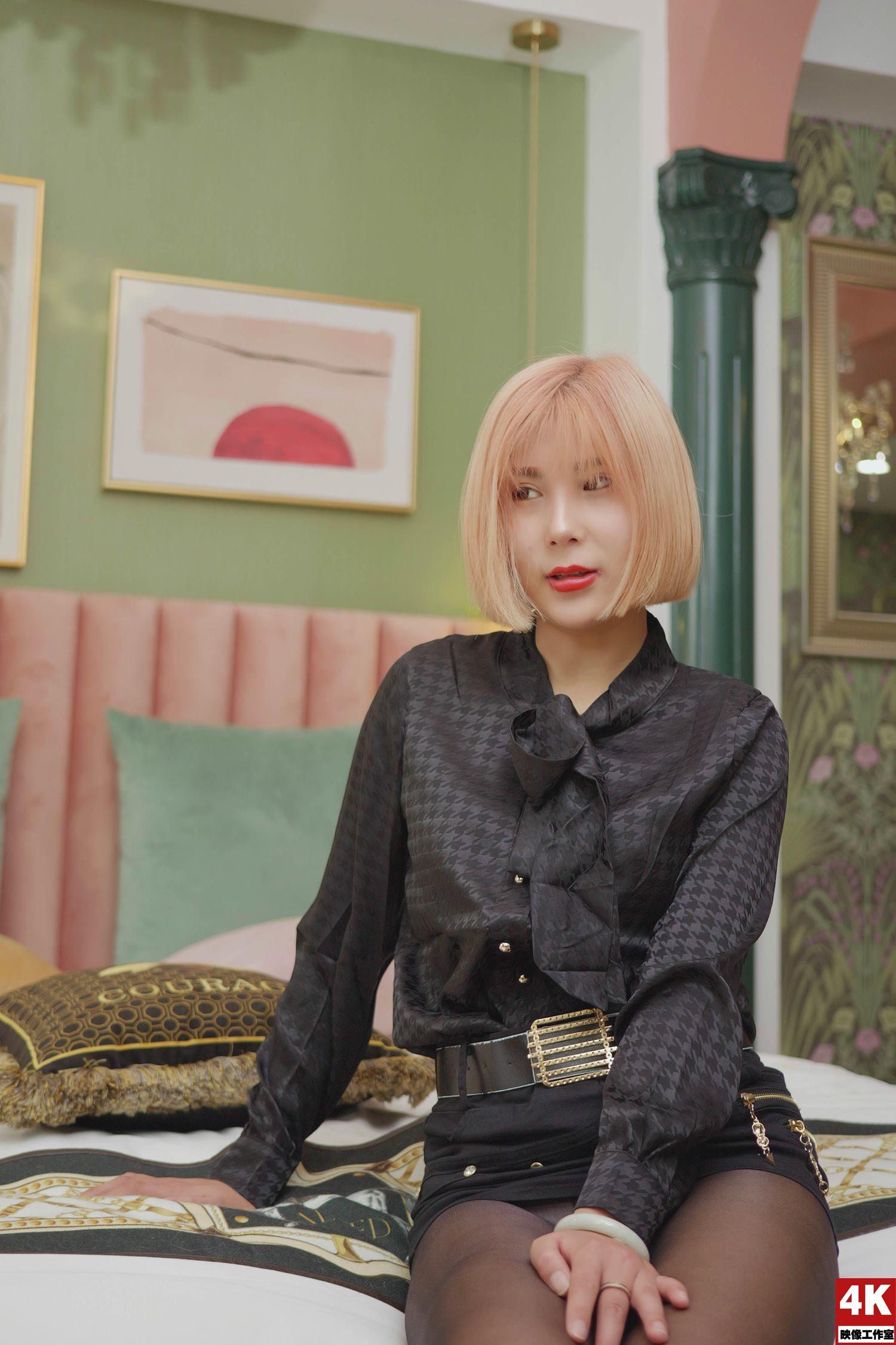 [Ligui丽柜]2022.05.02 卧室里的执勤官（上）小发第22张