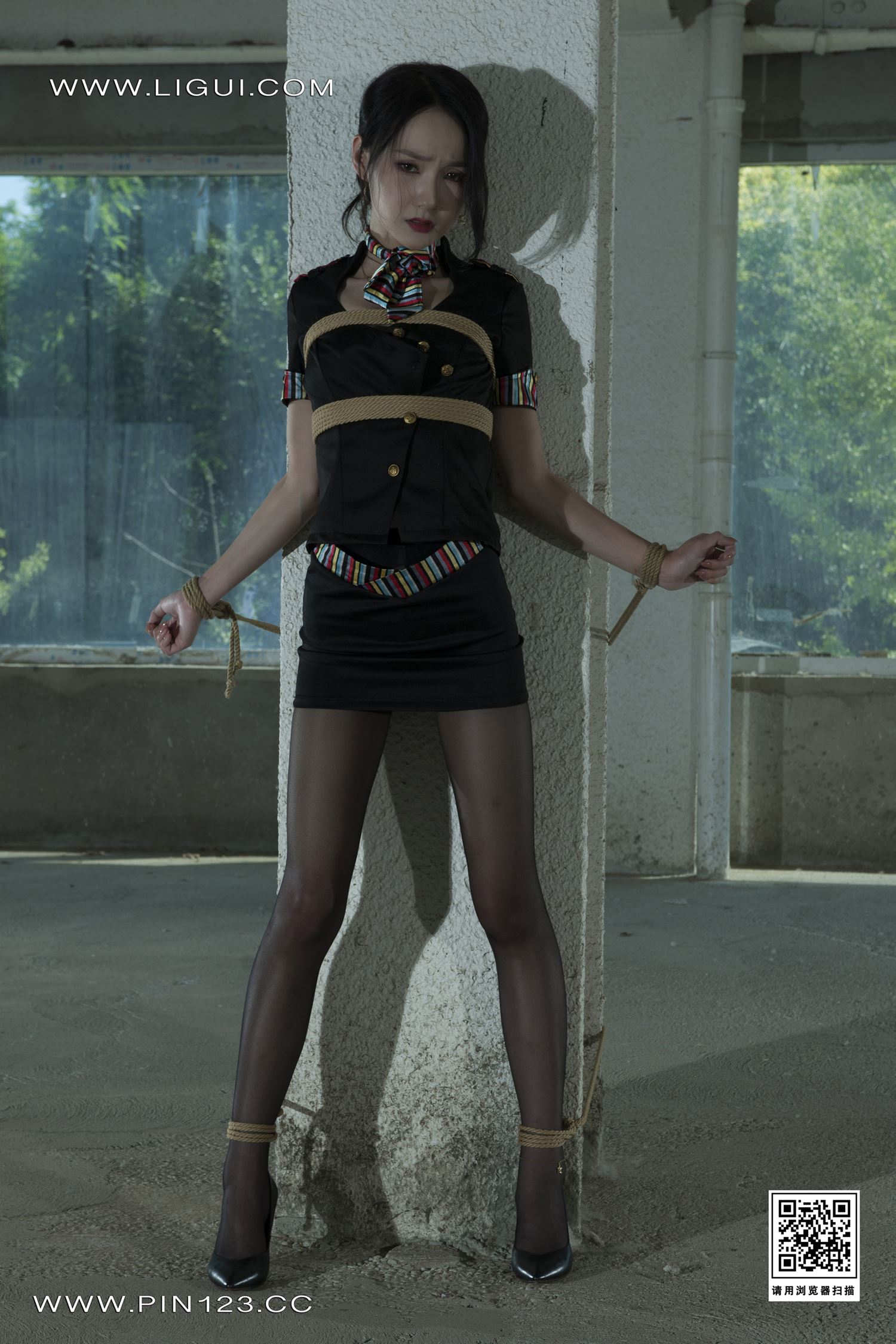 [Ligui丽柜]2022.09.02 劫持空姐 心心第20张