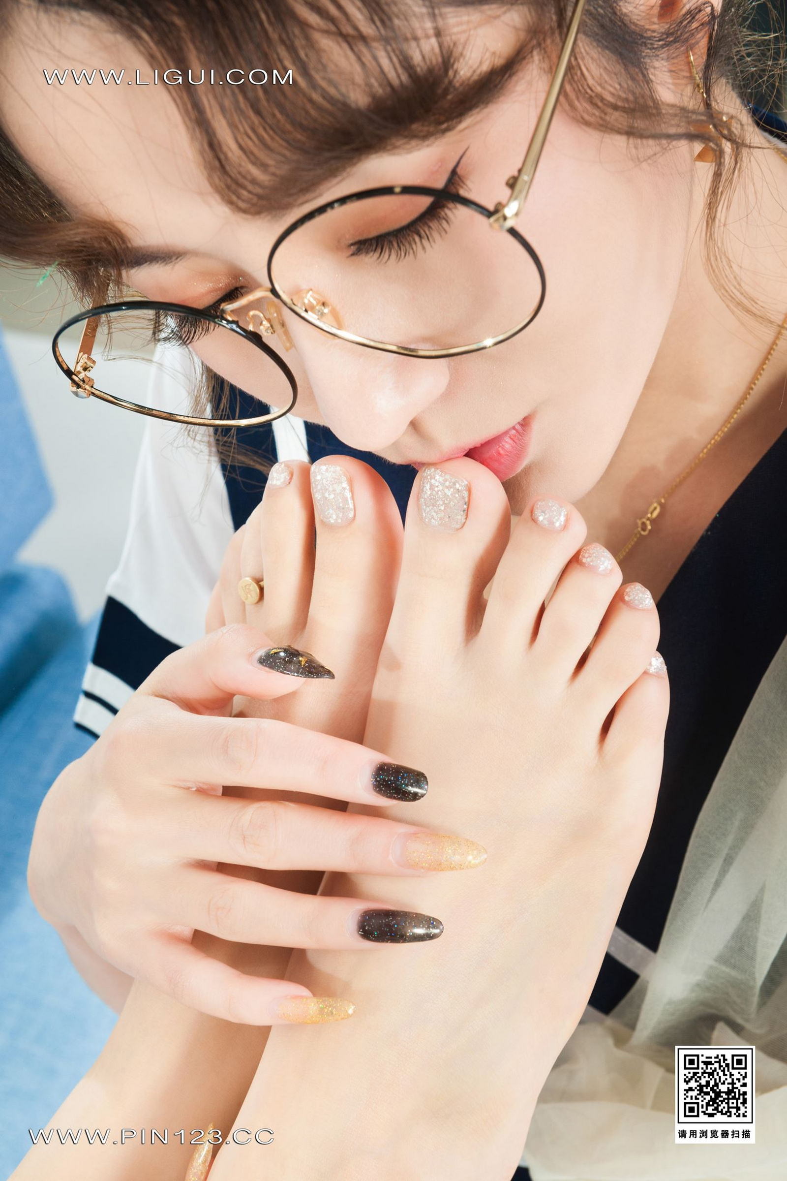 [Ligui丽柜]2022.09.16 双生花-紧缚花季 小智贤&amp;汐汐第29张