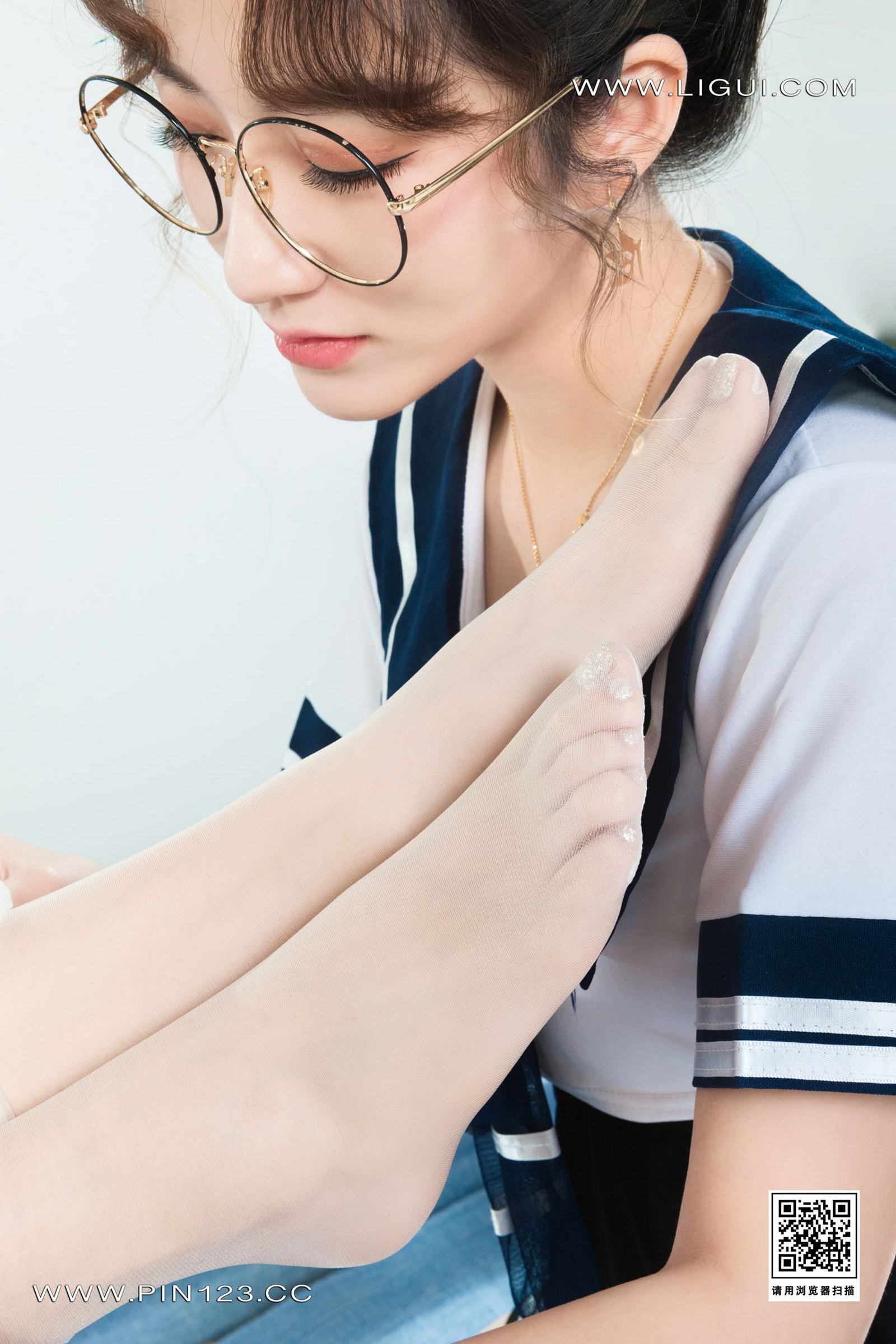 [Ligui丽柜]2022.09.16 双生花-紧缚花季 小智贤&amp;汐汐第29张