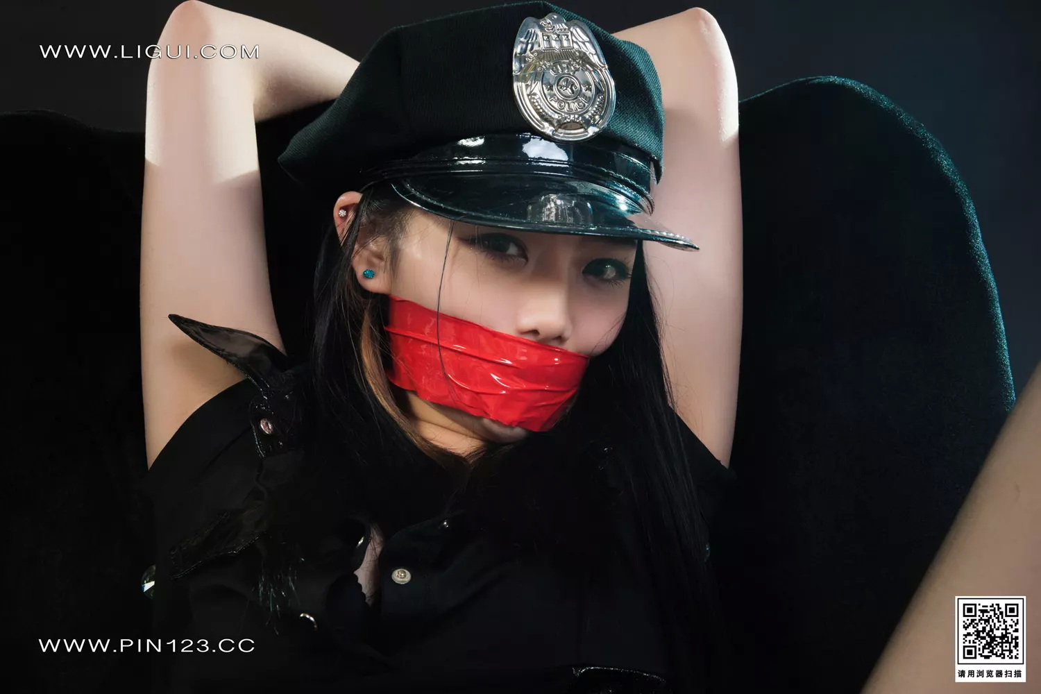 [Ligui丽柜]2022.08.26 警花沦陷 小智贤第6张