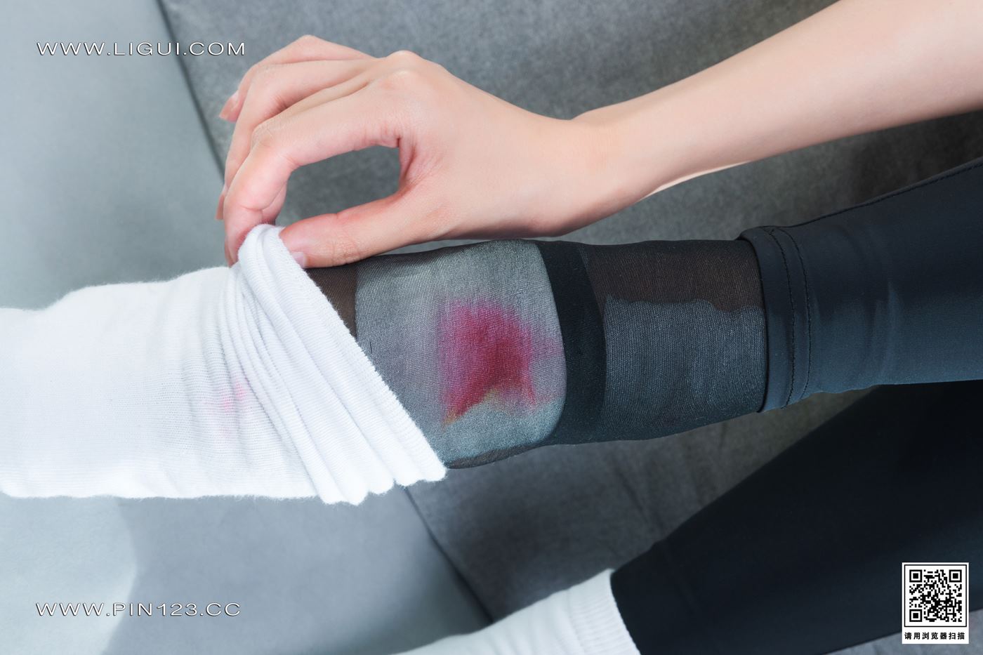 [Ligui丽柜]2022.10.10 受伤的欲足 钟情第9张