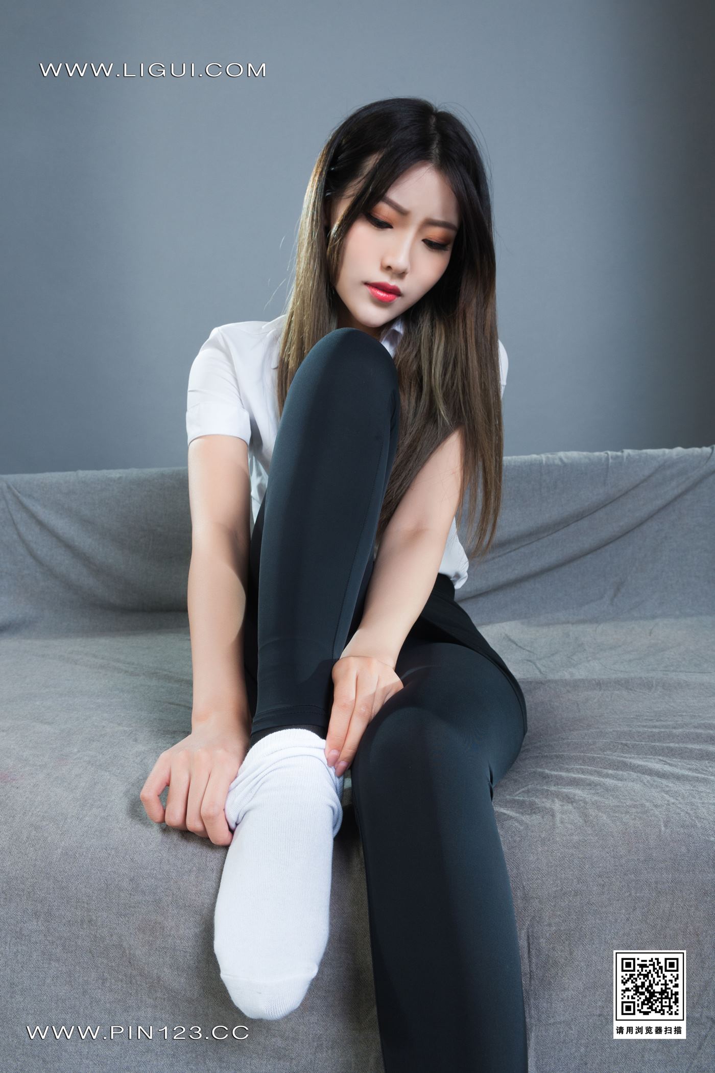 [Ligui丽柜]2022.10.10 受伤的欲足 钟情第7张