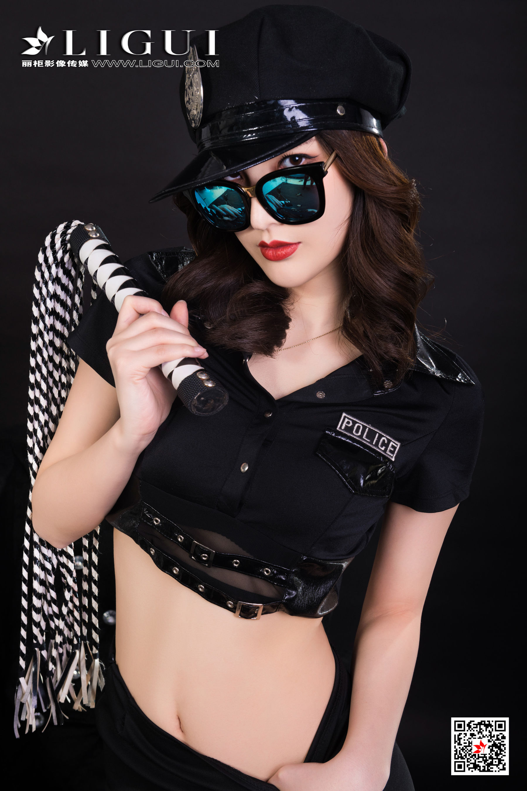 [丽柜Ligui] 雪糕 《香丝霸王花》 丝足写真第1张