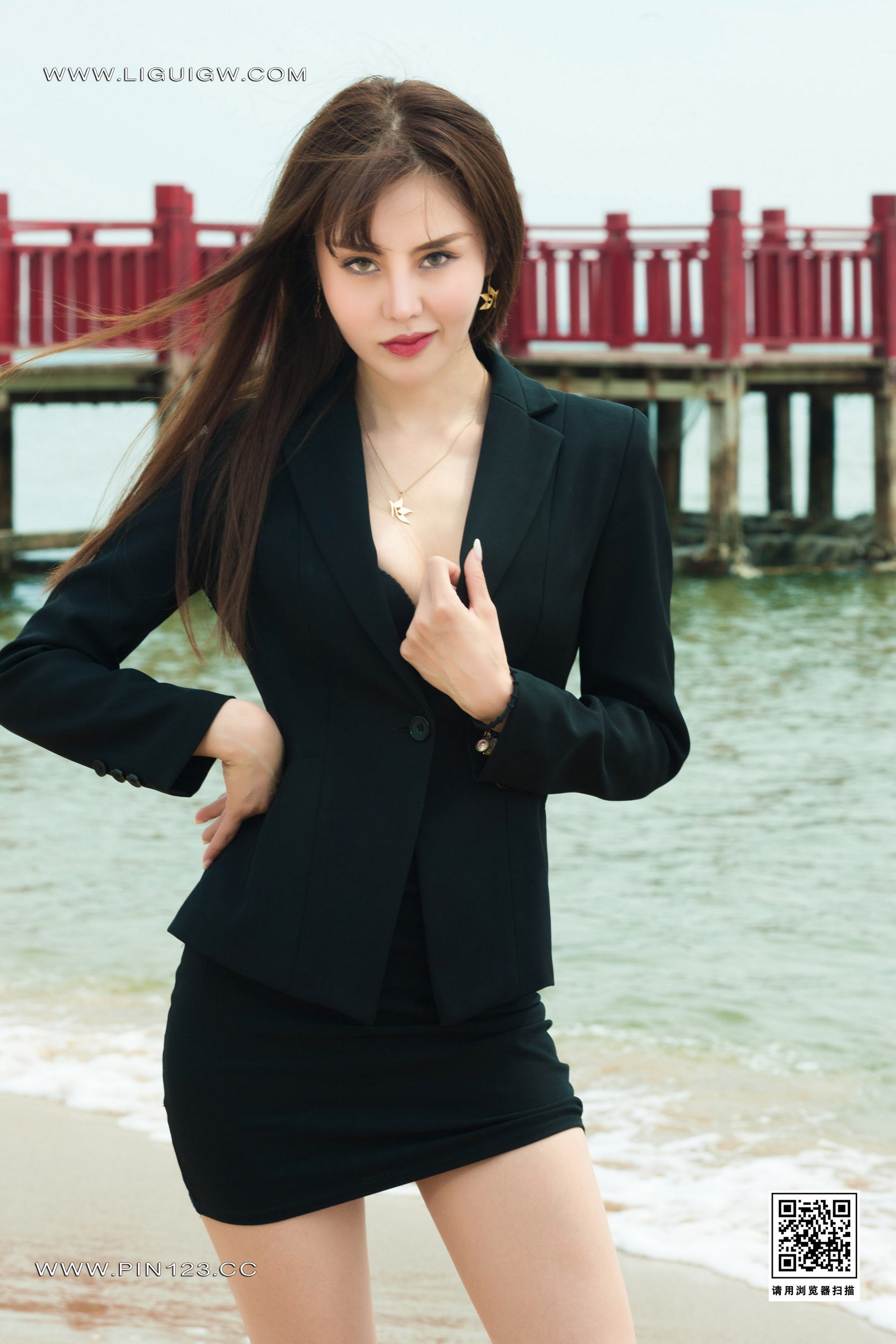 [Ligui丽柜] 2023.10.23《沙滩柔情》凉儿第14张