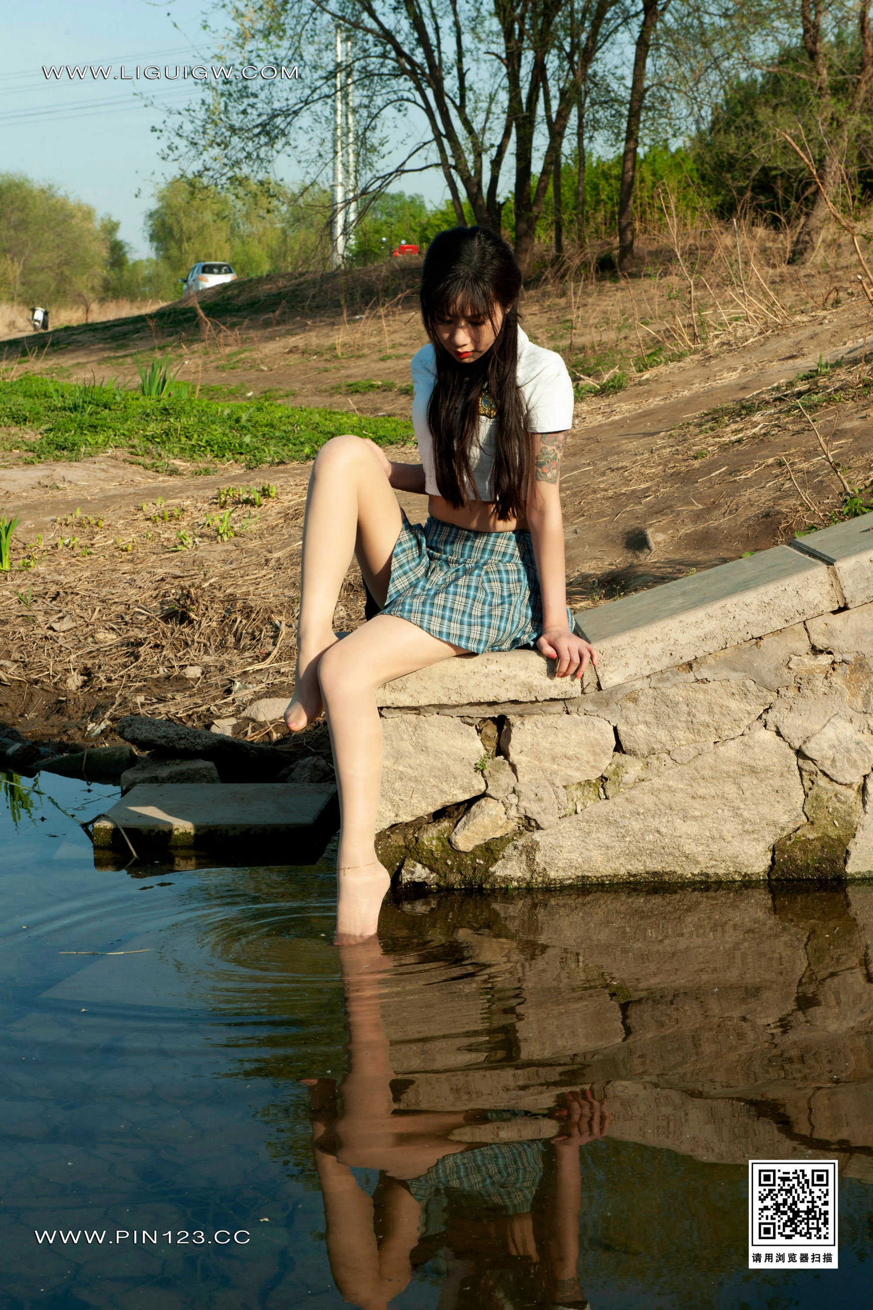 [Ligui丽柜] 2024.03.11 绿水青丝 Kiki第4张