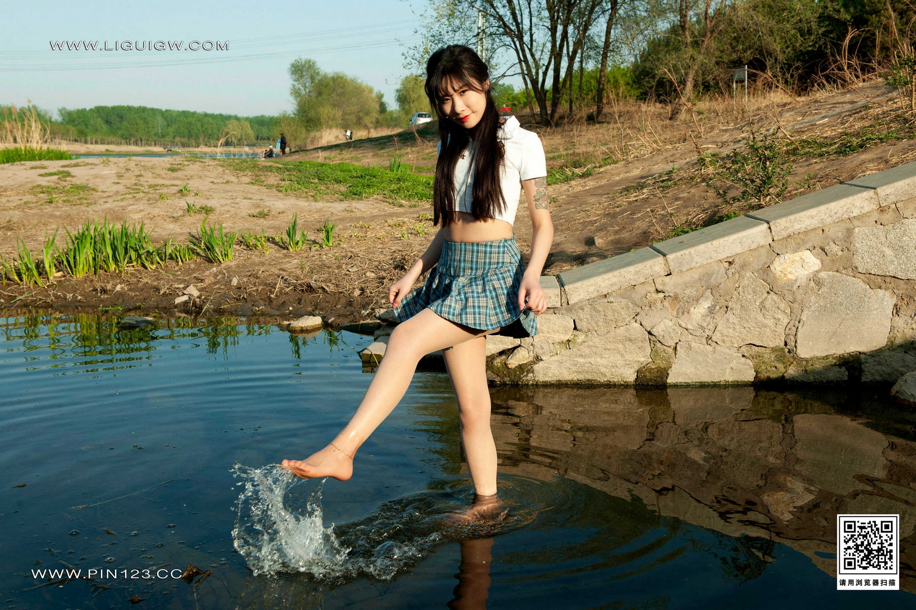 [Ligui丽柜] 2024.03.11 绿水青丝 Kiki第2张