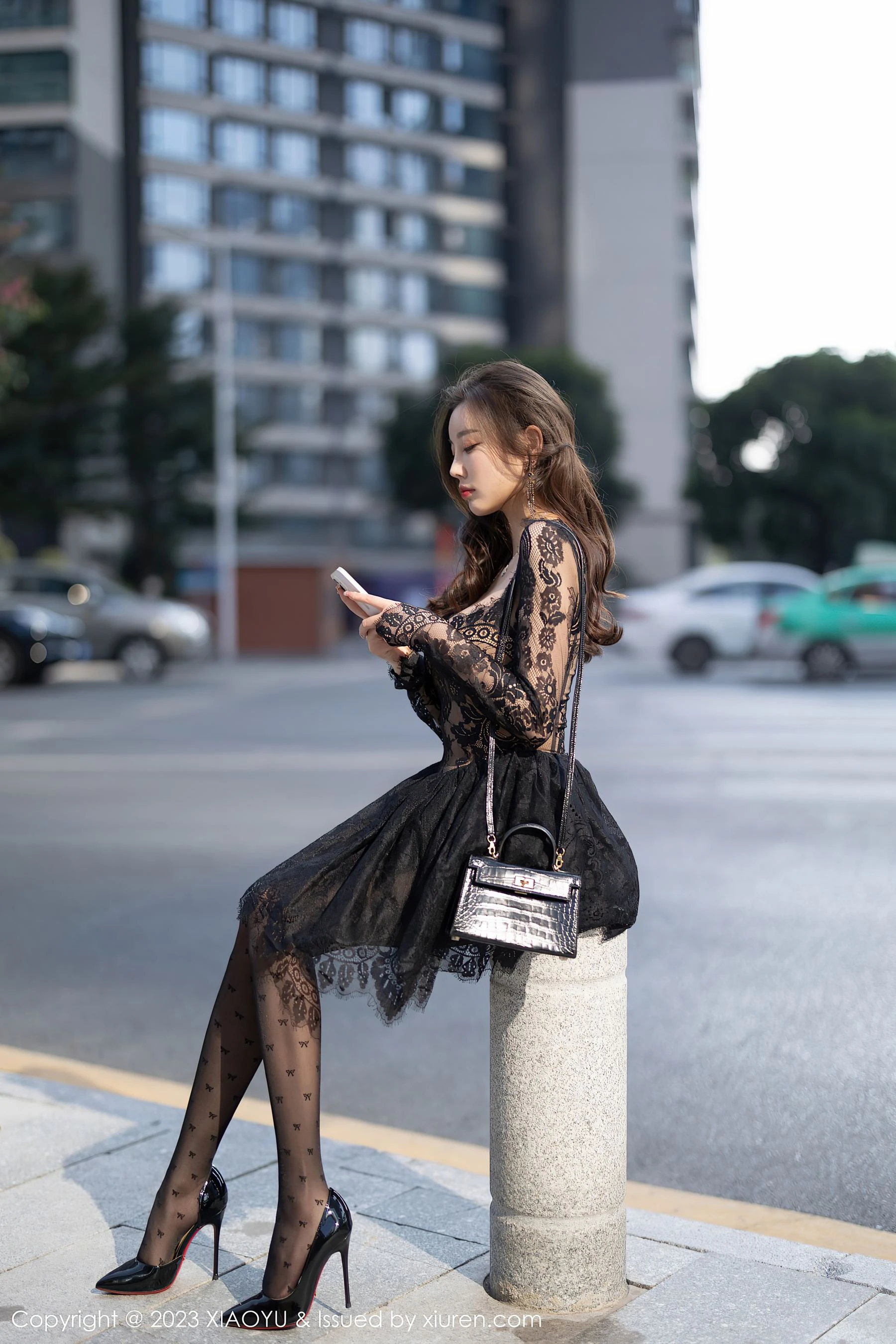  语画界 VOL.988 杨晨晨Yome 黑丝美臀第30张