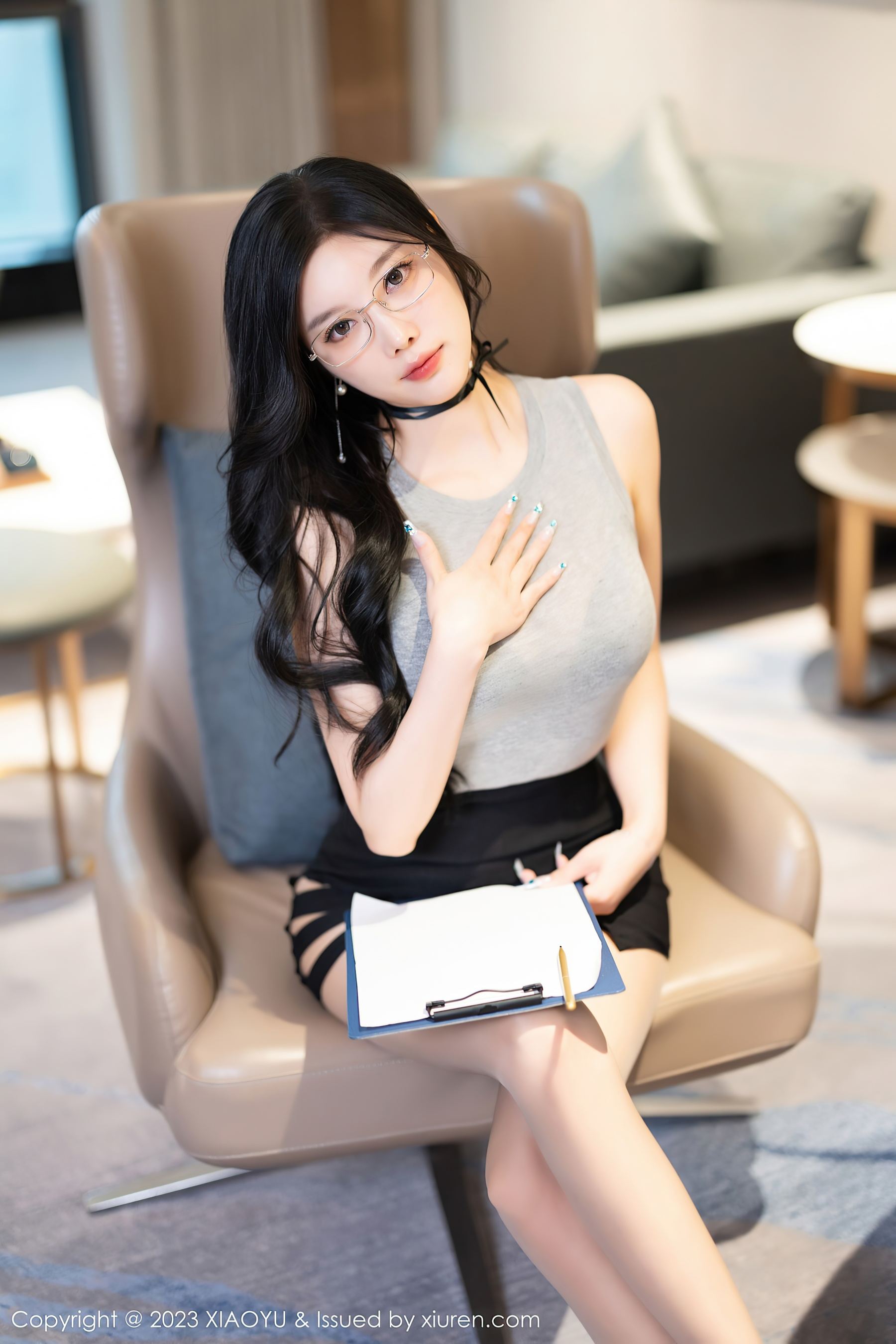  语画界 VOL.1117 杨晨晨Yome 短裙美臀第15张