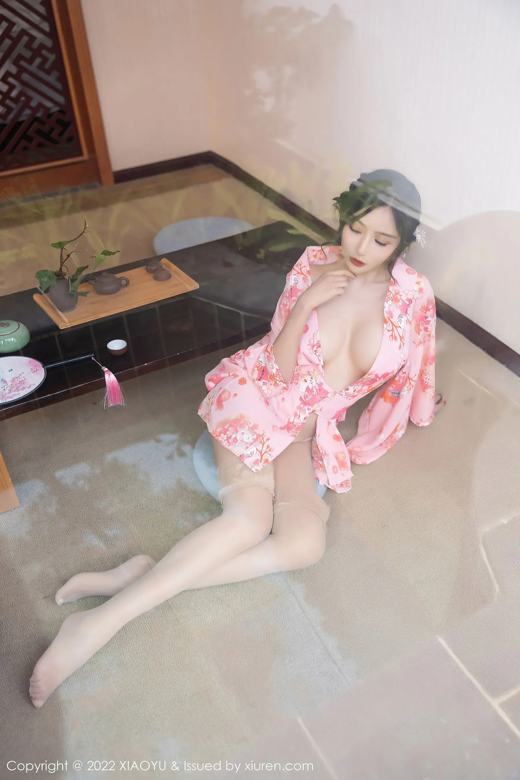  语画界 VOL.754 王馨瑶yanni 云南旅拍蕾丝写真第15张