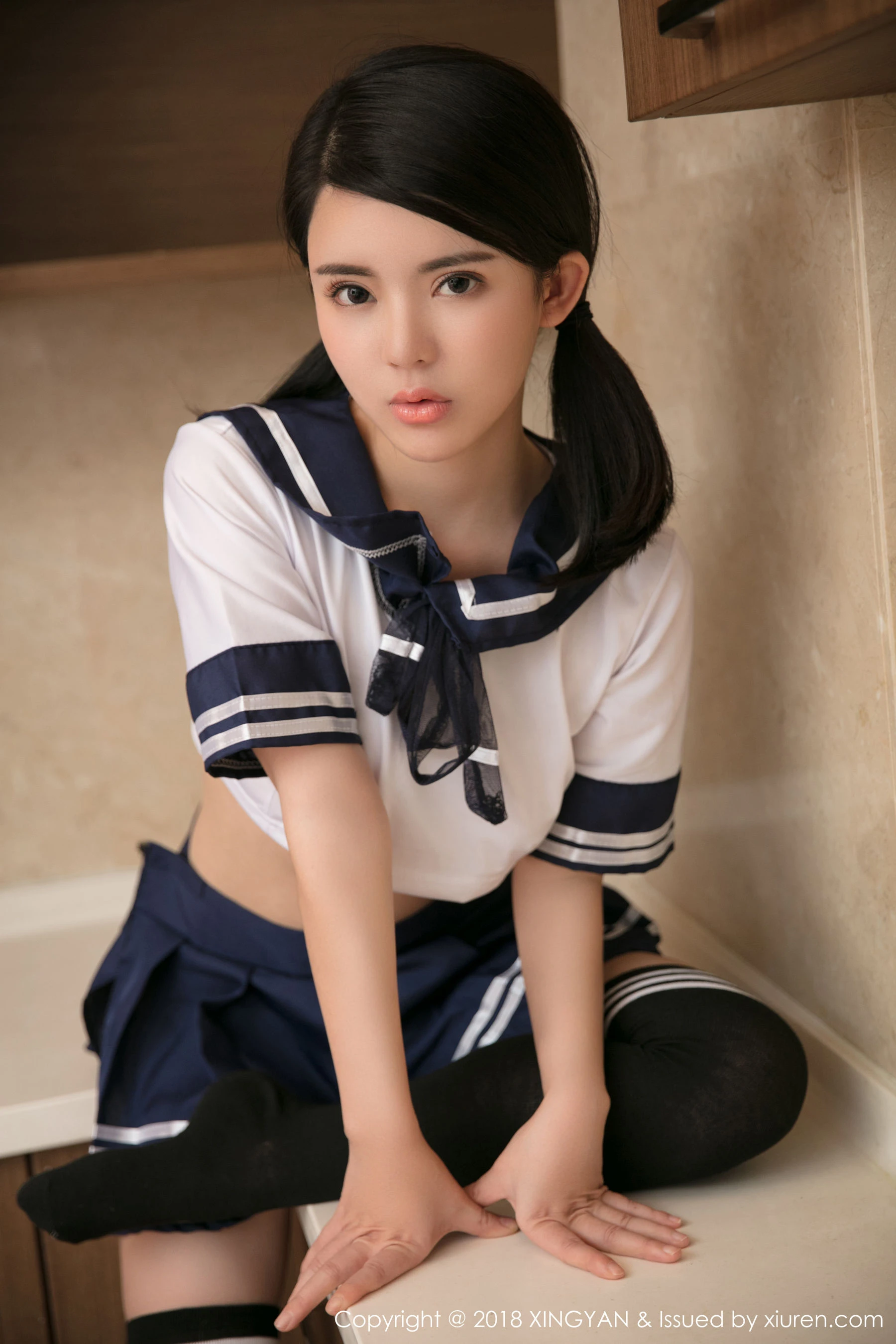  陈曦Lily《开背毛衣》 星颜社 Vol.012第11张