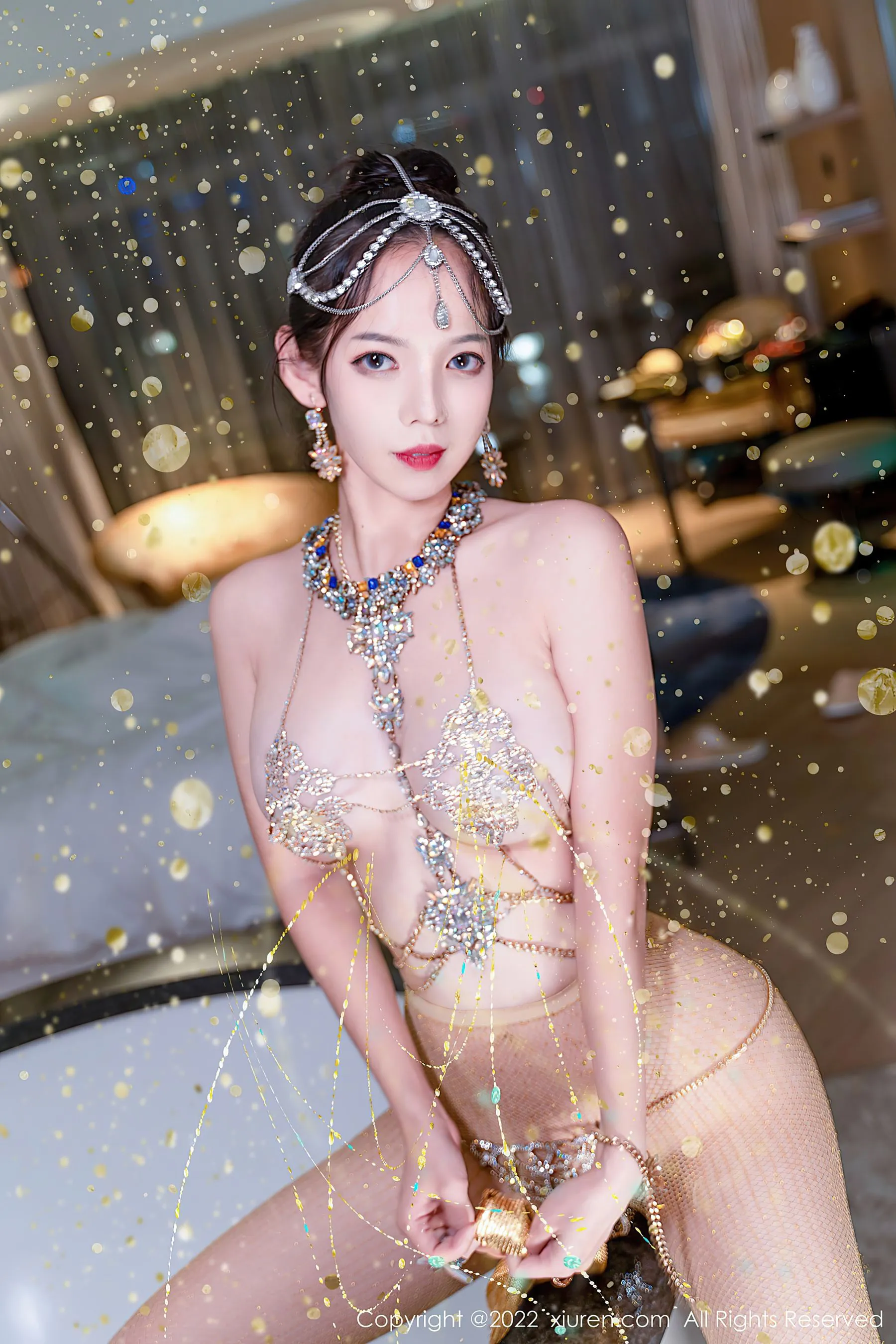  秀人网 No.5559 大美妞儿 美腿丰腴第6张