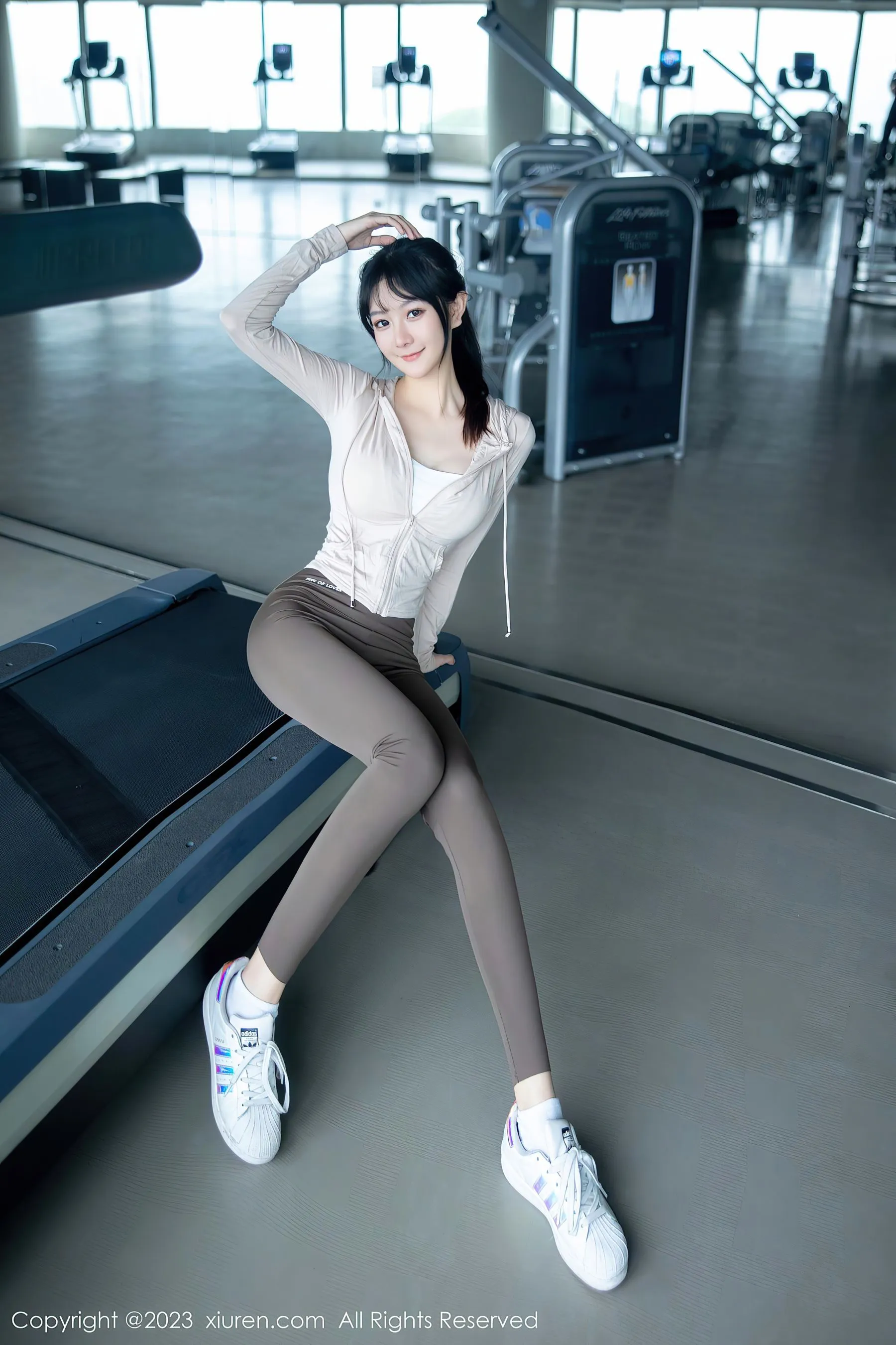  秀人网 No.6683 幼幼 健身美腿第6张