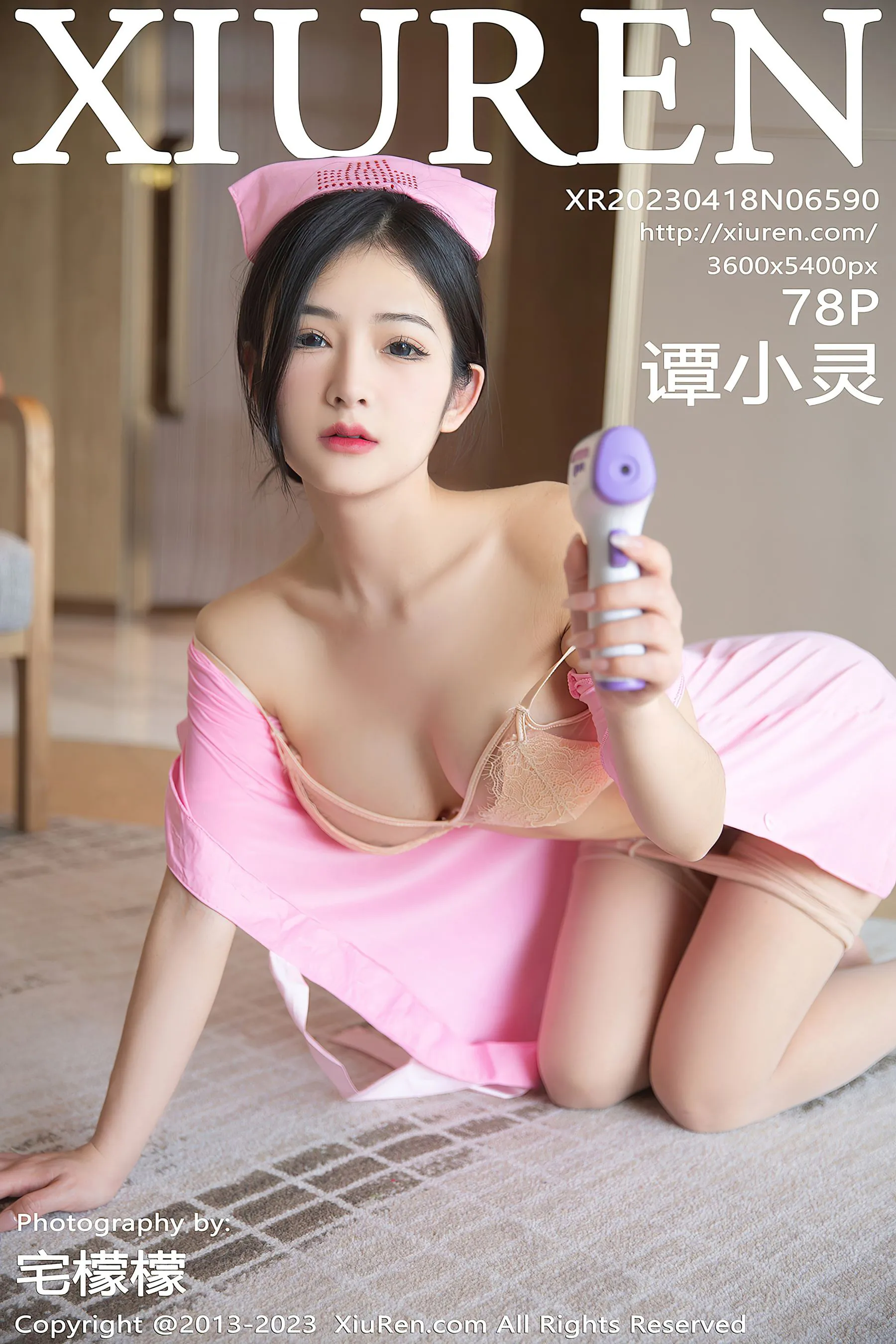  秀人网 No.6590 谭小灵 护士服美腿第25张