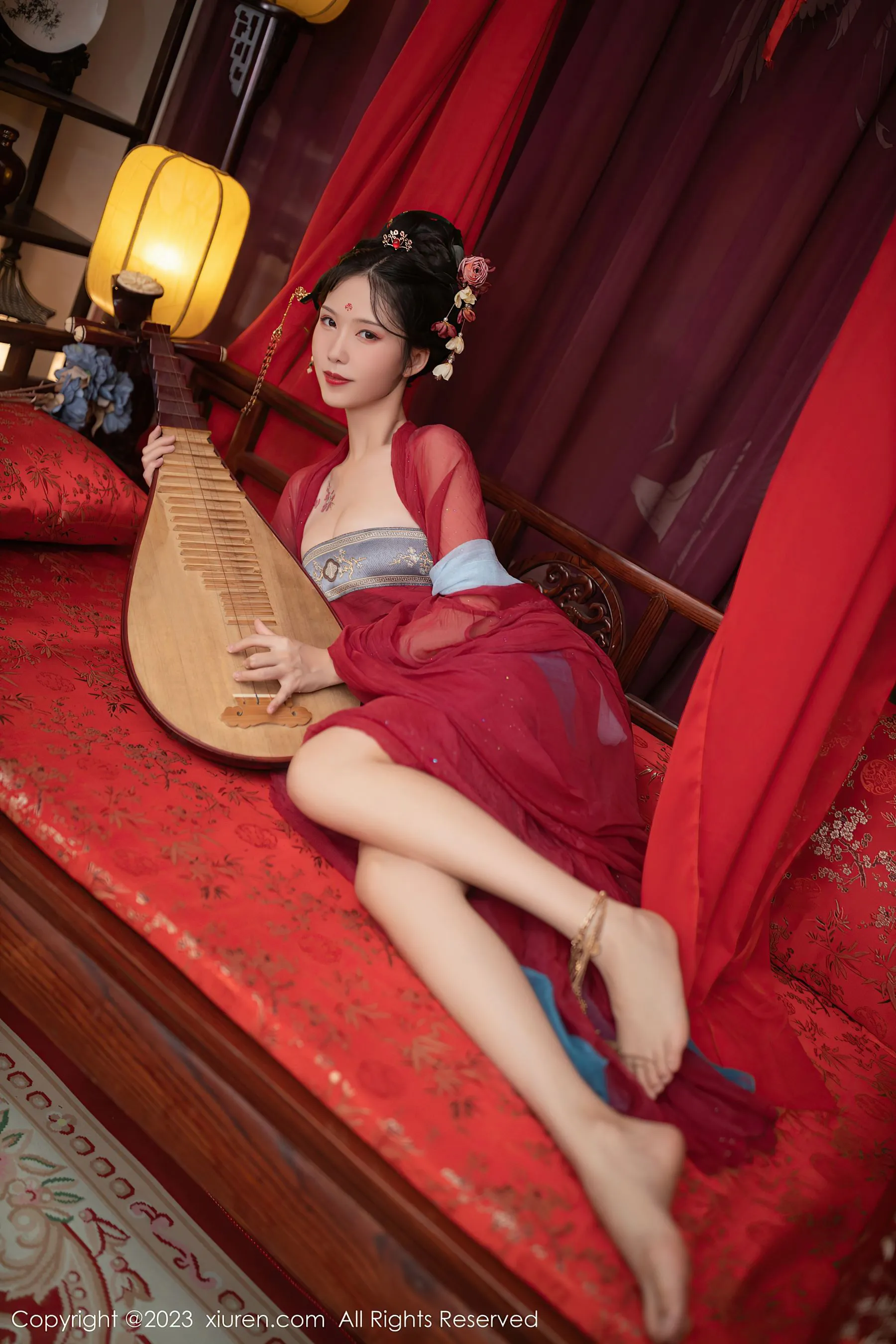 秀人网 No.6154 利世 古装美腿第19张