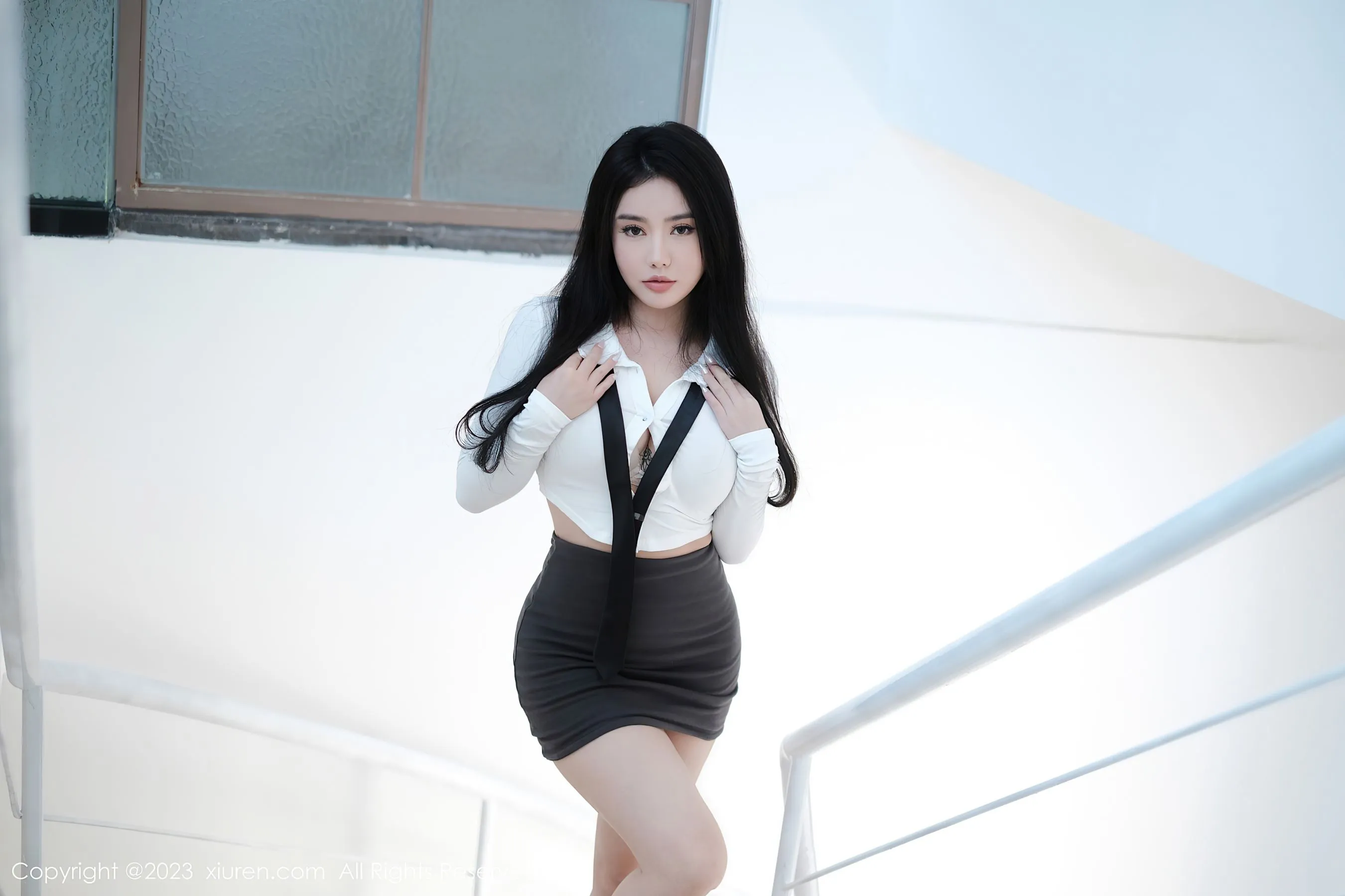  秀人网 No.6553 玛鲁娜Manuela 美臀短裙第9张