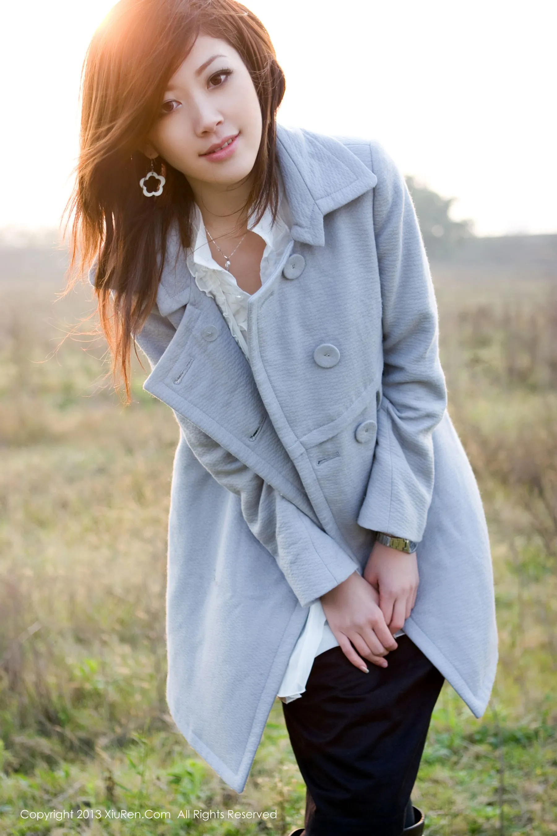  模特加菲《高挑的梦中情人》 秀人网 No.016第7张