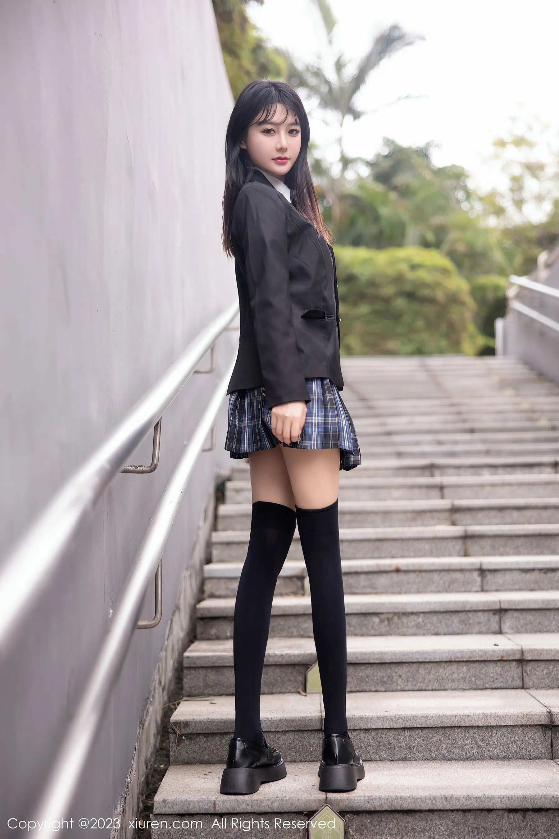  秀人网 No.6662 幼幼 制服美腿第9张