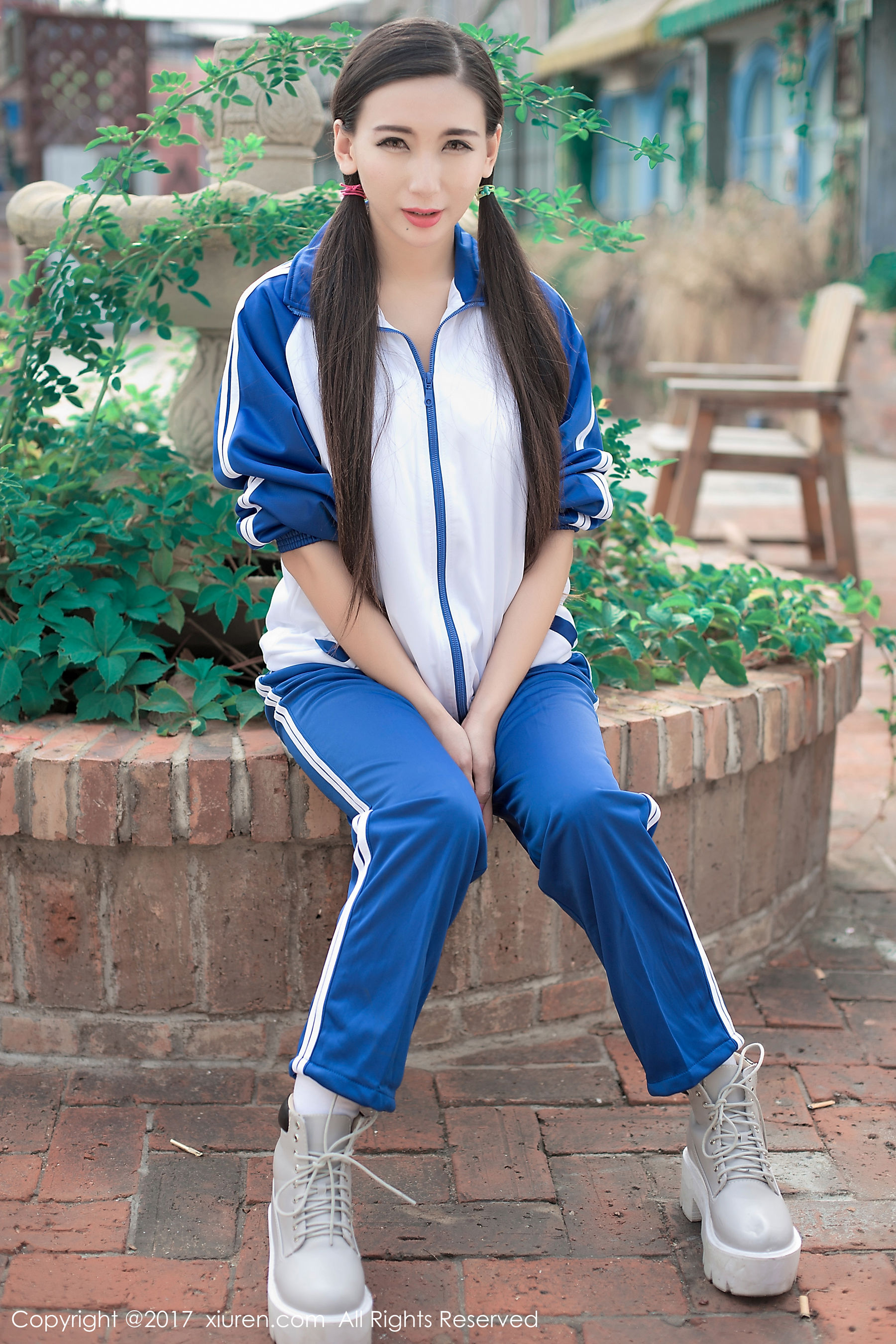  赵颖《日系校服+运动服》 秀人网XIUREN No.765第17张
