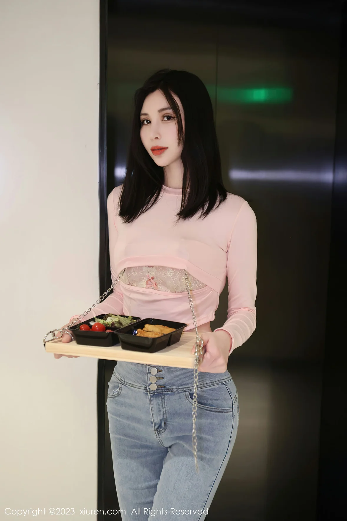  XiuRen 秀人 No.6992 曼柔 粉色蕾丝内衣性感写真 [83P]第1张