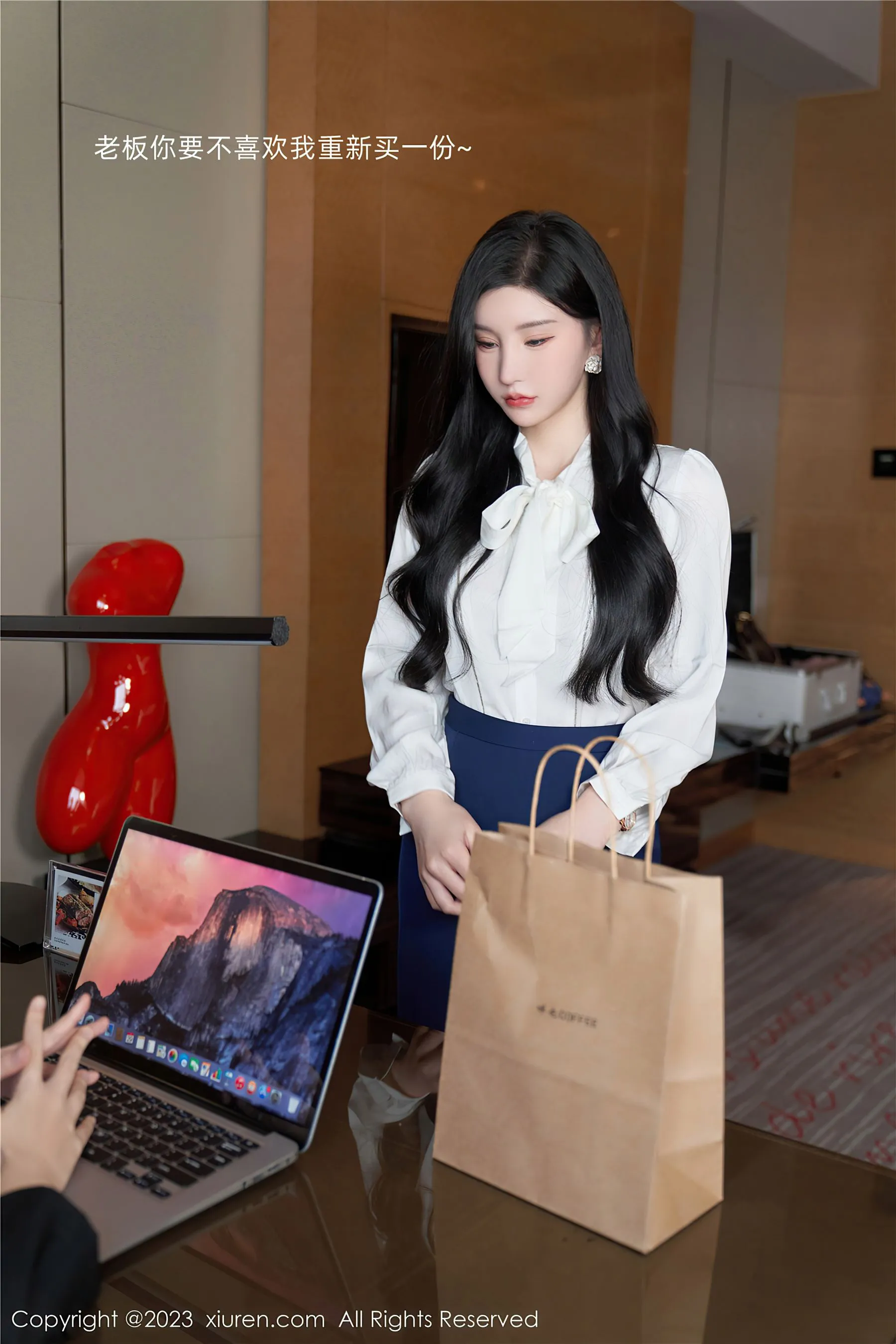  秀人网 No.6614 周于希Sally 黑丝美臀第5张