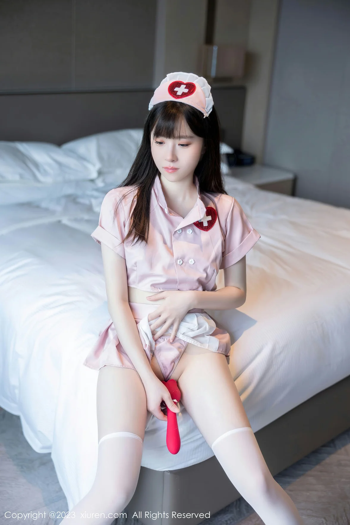  XiuRen 秀人 No.7090 林悠悠 情趣护士性感写真 [80P]第22张