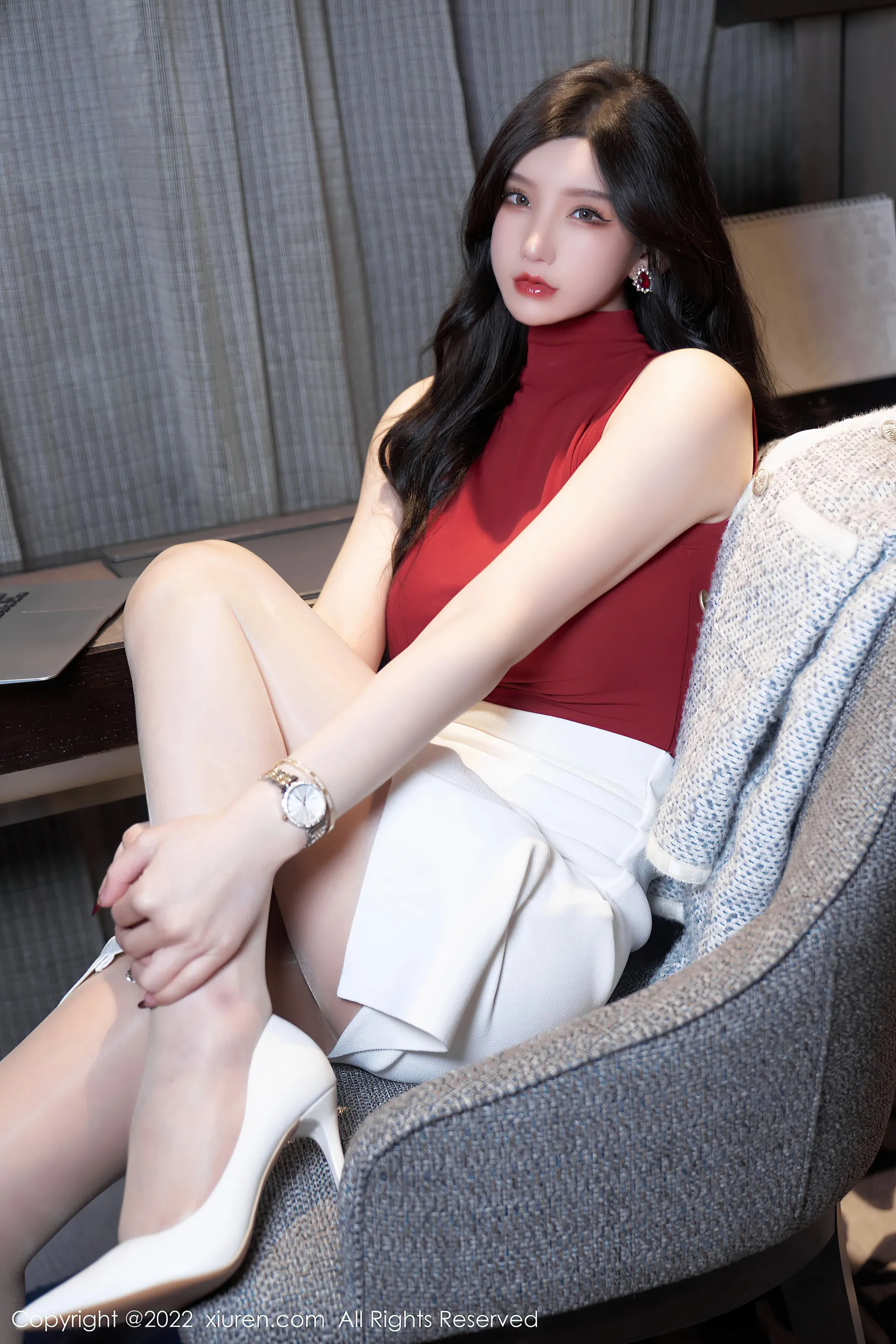  秀人网 No.4728 周于希Sally 丝袜美臀职场写真第1张