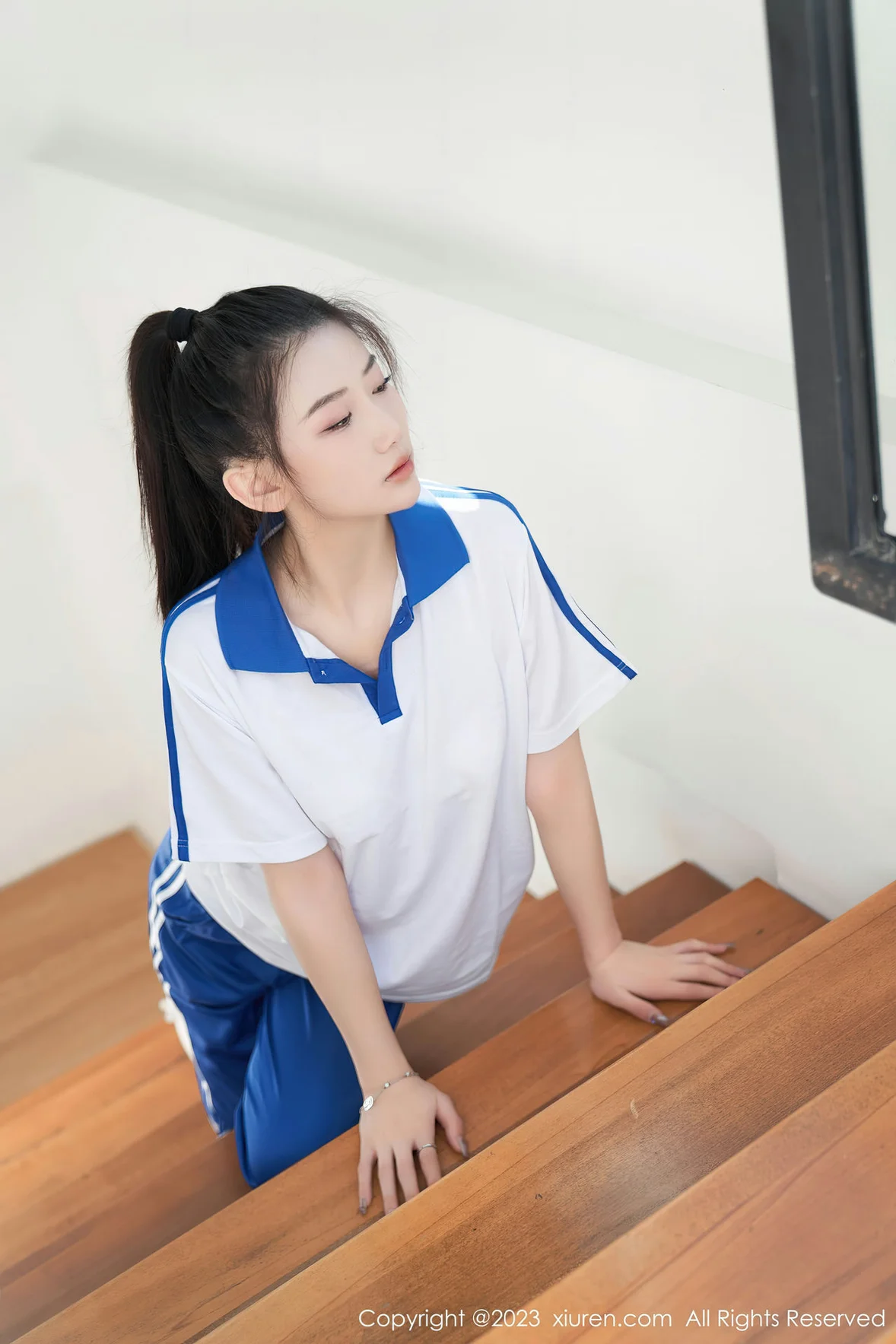  XiuRen 秀人 No.7110 沈青黛 白色蕾丝内衣性感写真 [108P]第9张