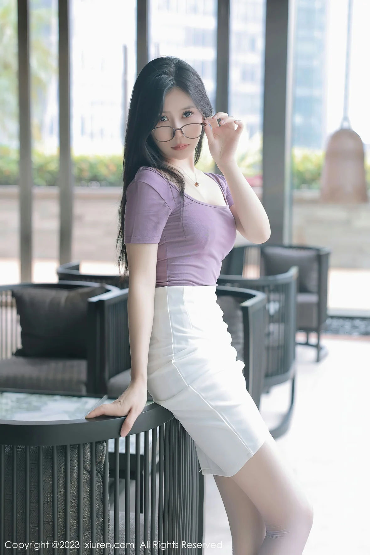  XiuRen 秀人 No.6865 尹甜甜 淡红色蕾丝内衣泰国旅拍 [86P]第2张