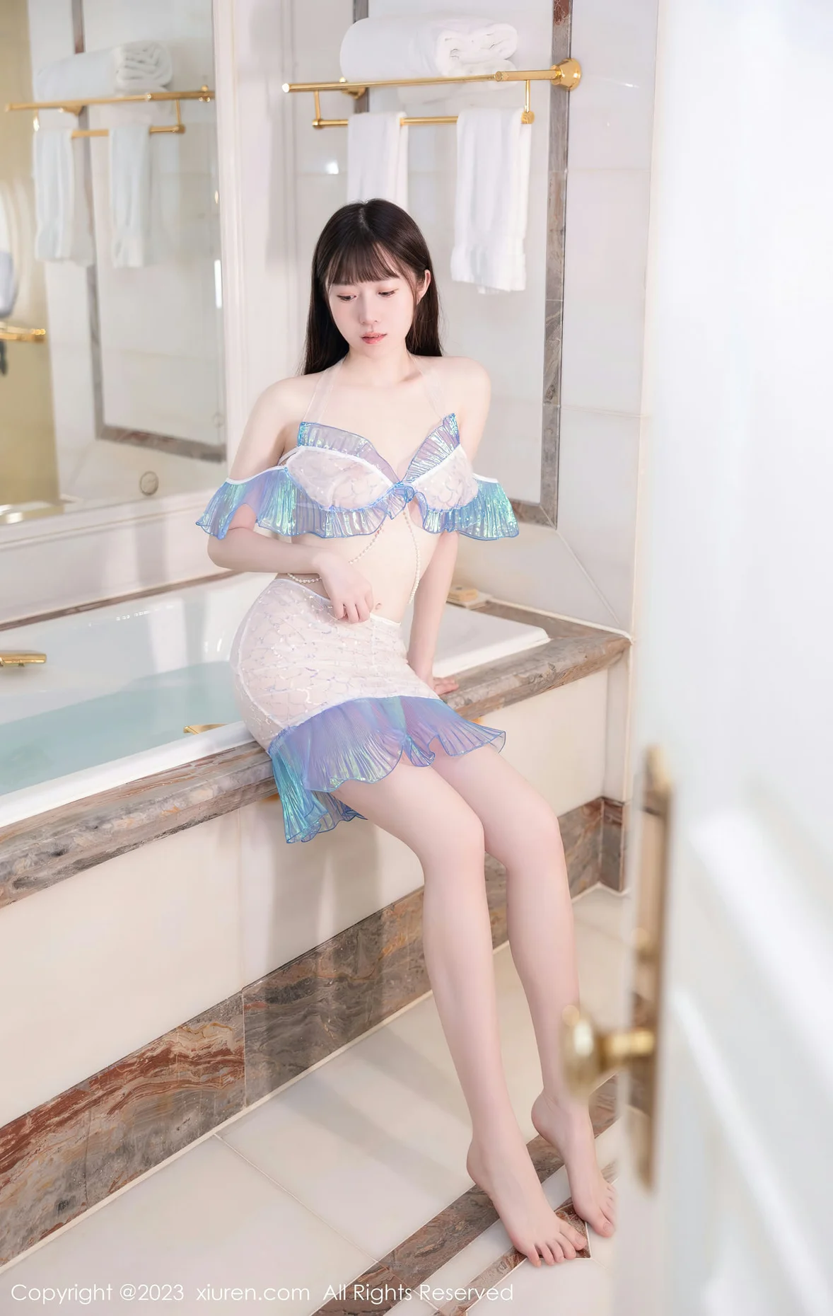  XiuRen 秀人 No.7173 林悠悠 美人鱼装扮性感写真 [68P]第2张