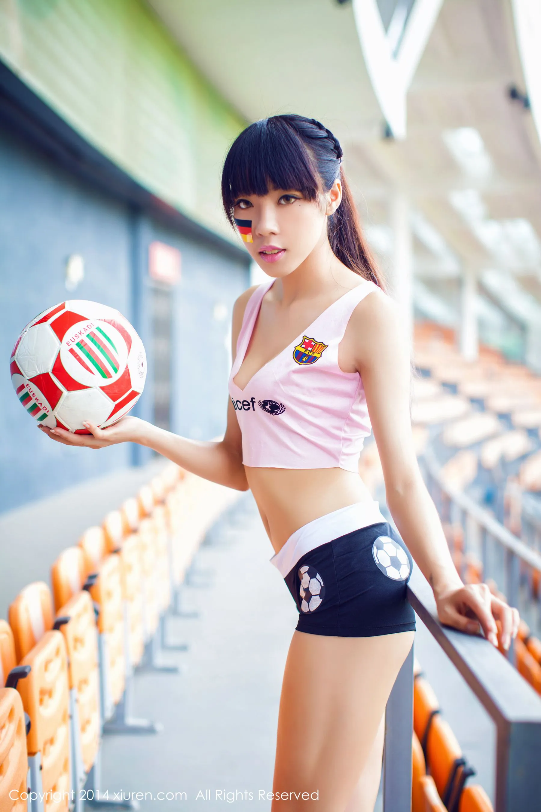  2014巴西世界杯足球宝贝合集 秀人网 No.159第10张