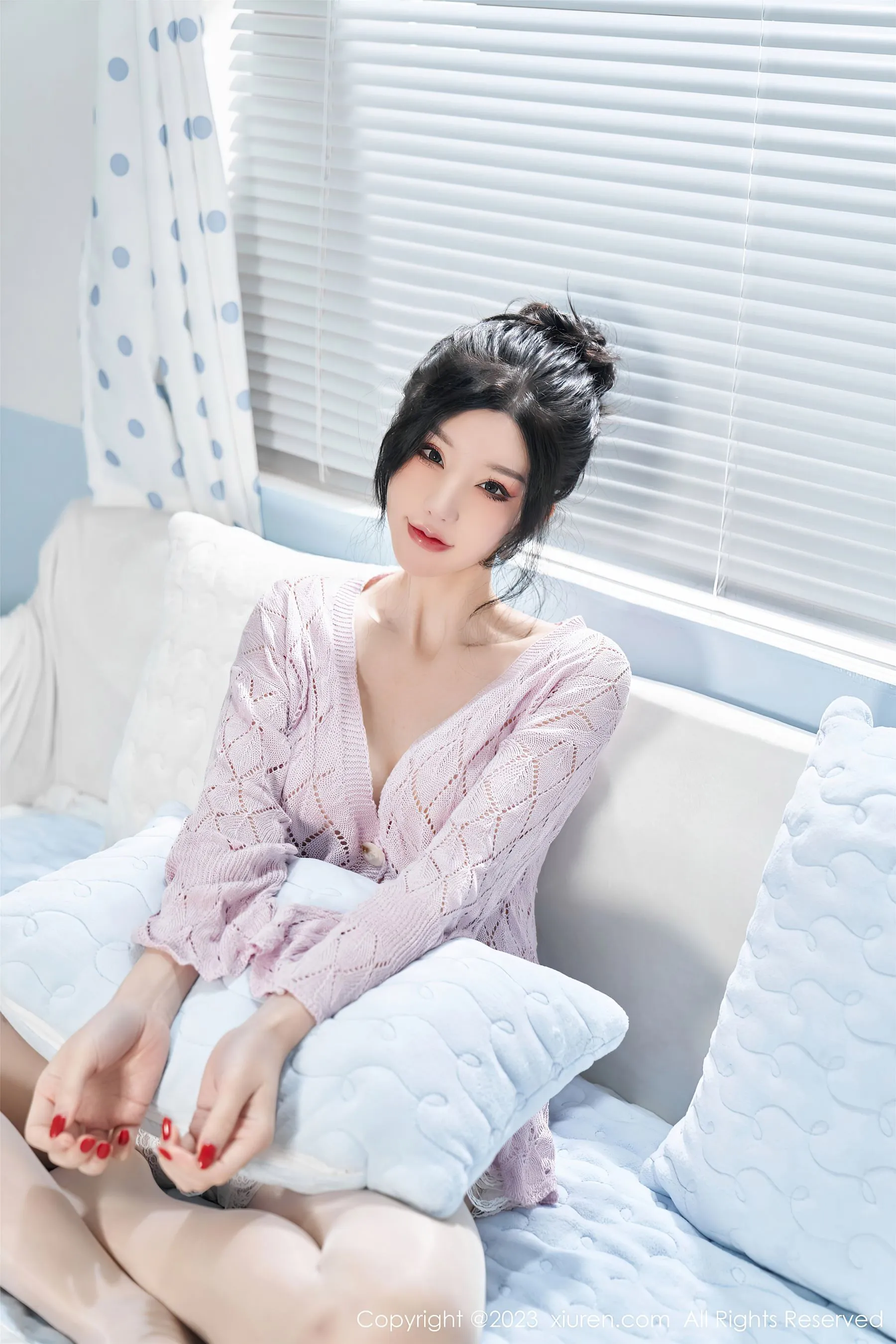  秀人网 No.6580 周于希Sally 妩媚美腿第5张