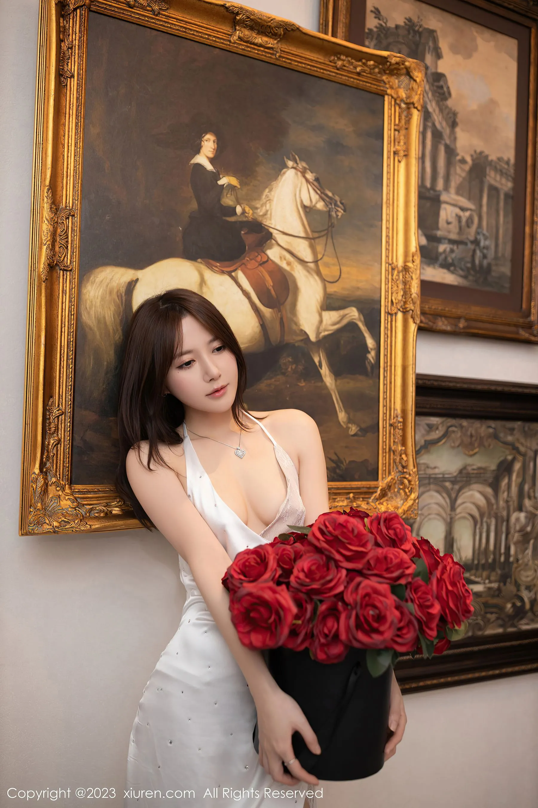  秀人网 No.6732 鱼子酱Fish 长裙美臀第20张