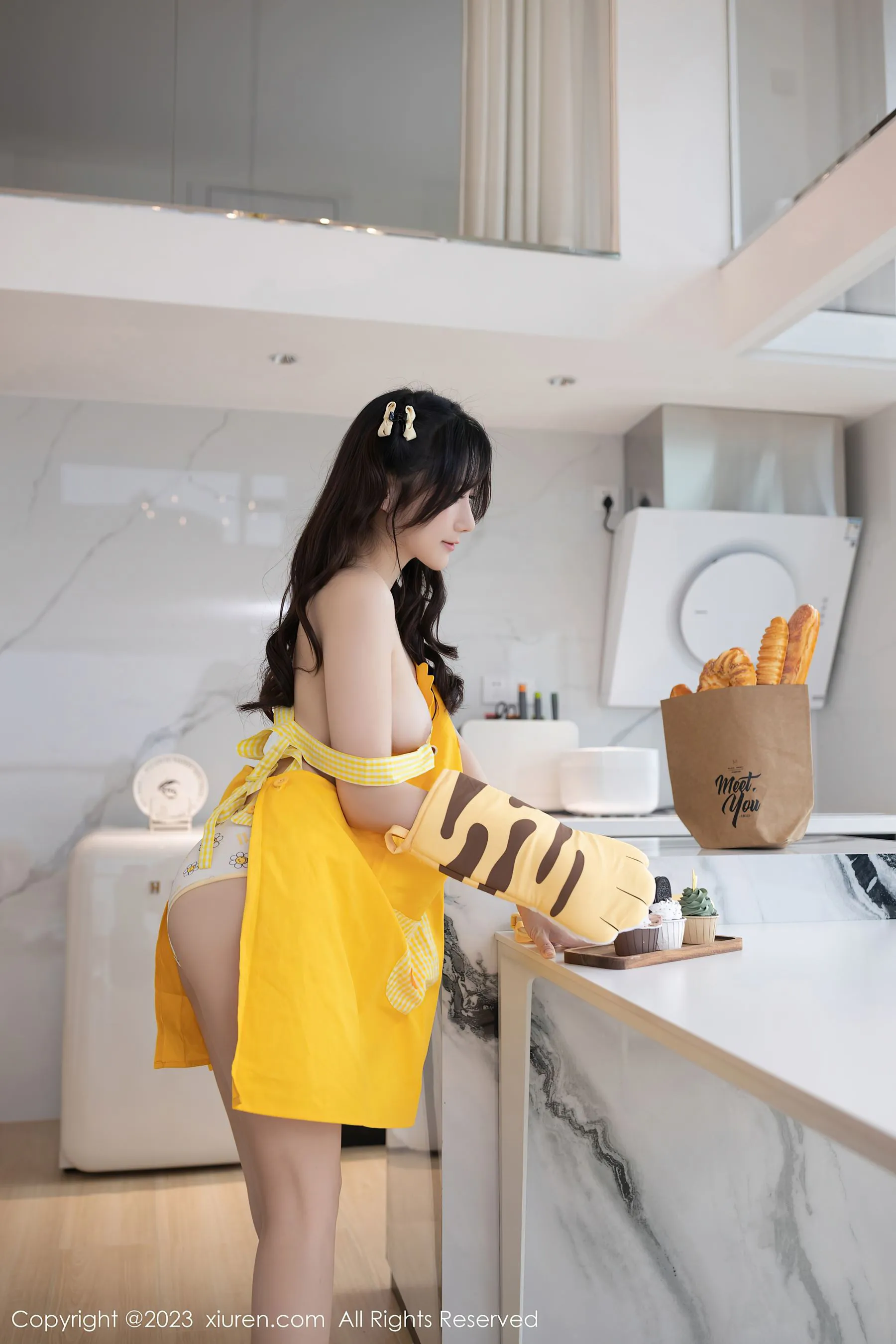  秀人网 No.6615 鱼子酱Fish 清爽美腿第6张