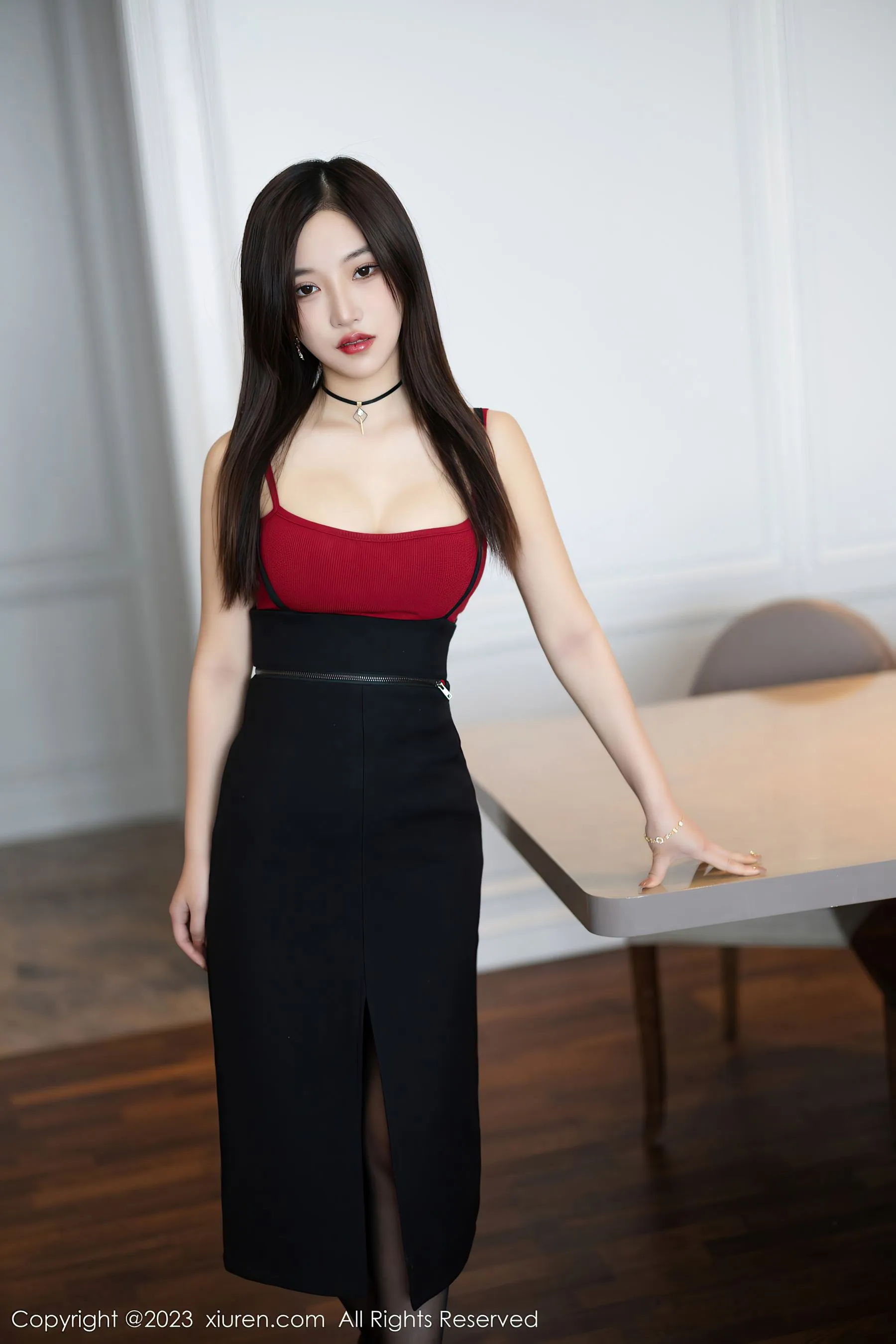  秀人网 No.6523 妙可可Cheese 黑丝美臀第17张