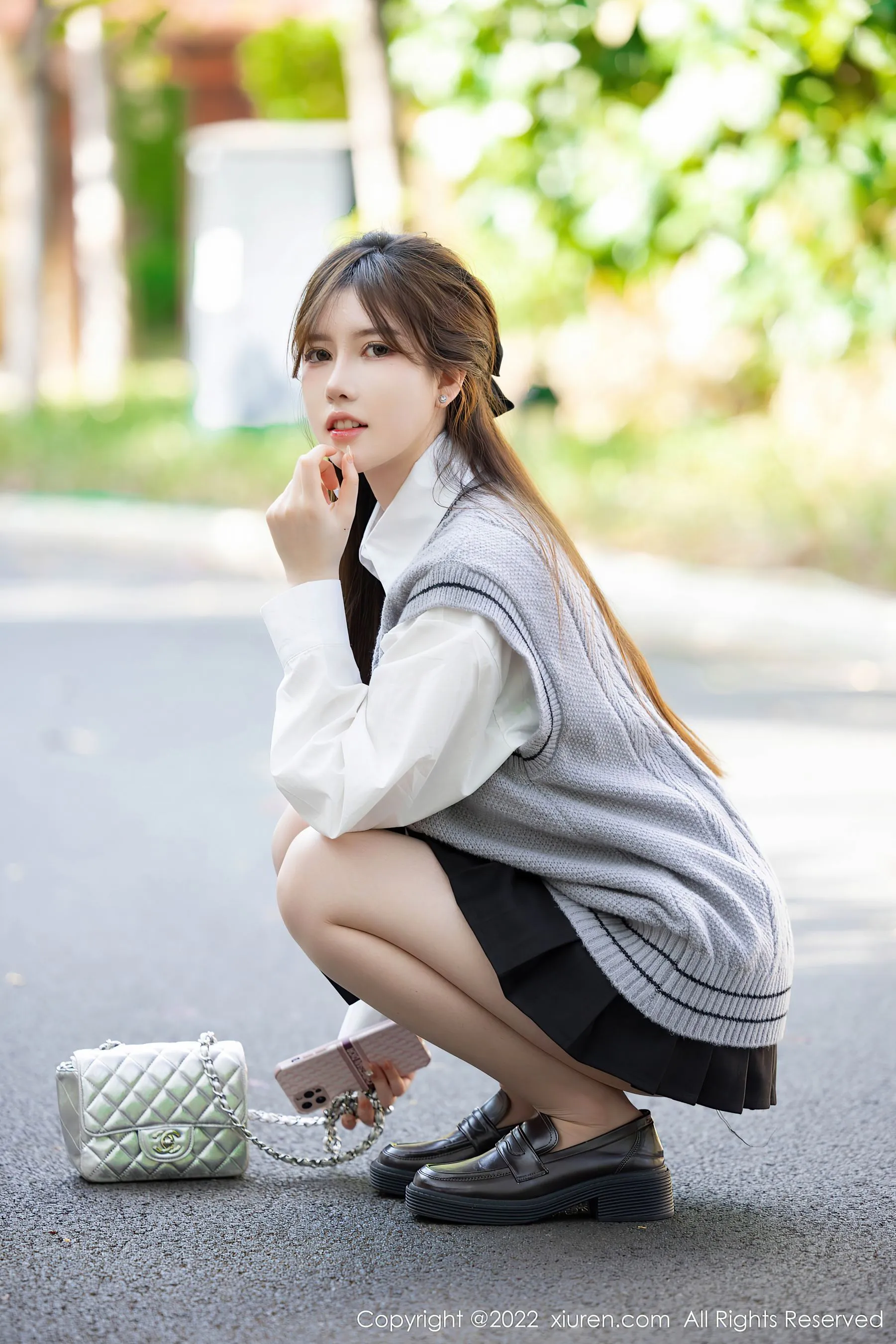 秀人网 No.4896 美桃酱 嫩模蕾丝诱惑旅拍写真第9张