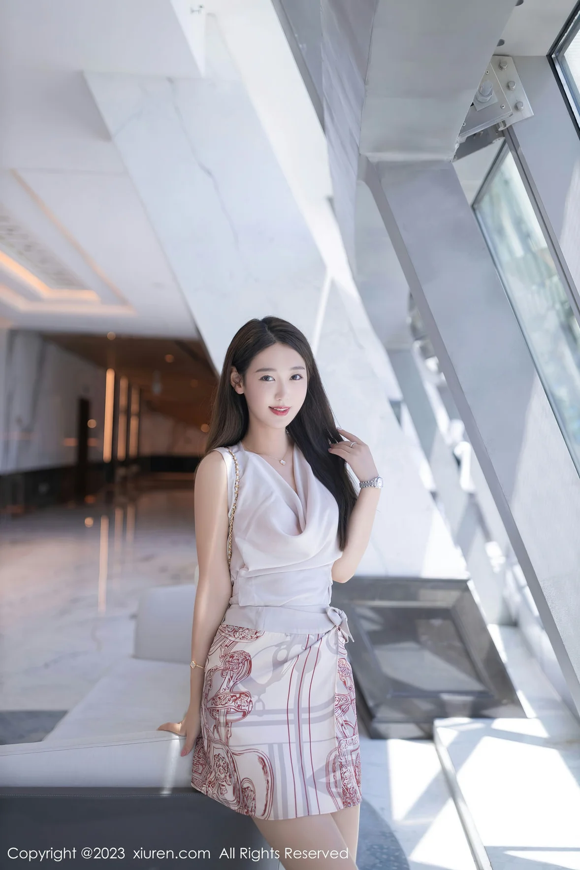  XiuRen 秀人 No.7264 唐安琪 粉色蕾丝内衣珠三角旅拍 [79P]第5张