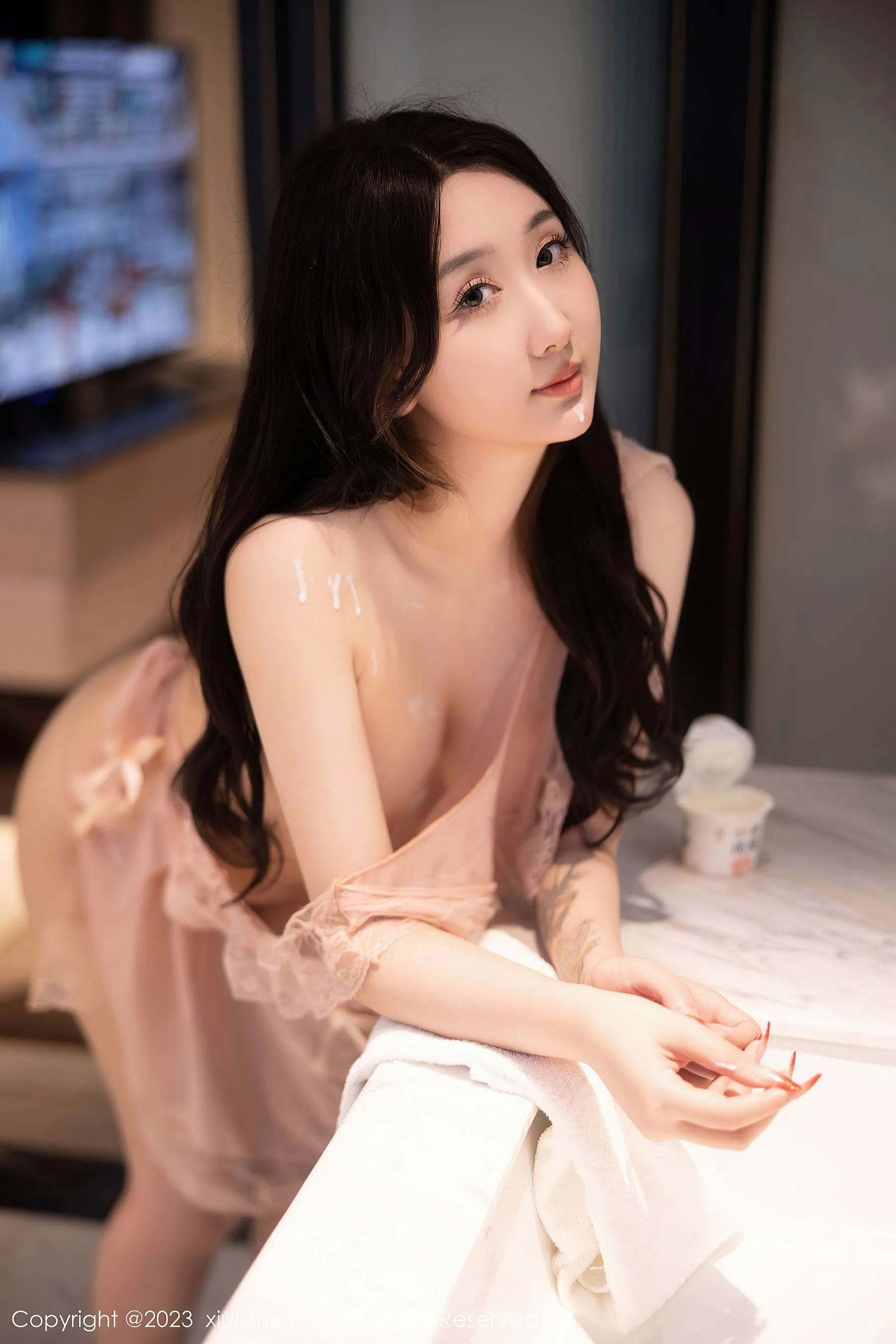  秀人网 No.6243 江真真 沐浴美臀第20张