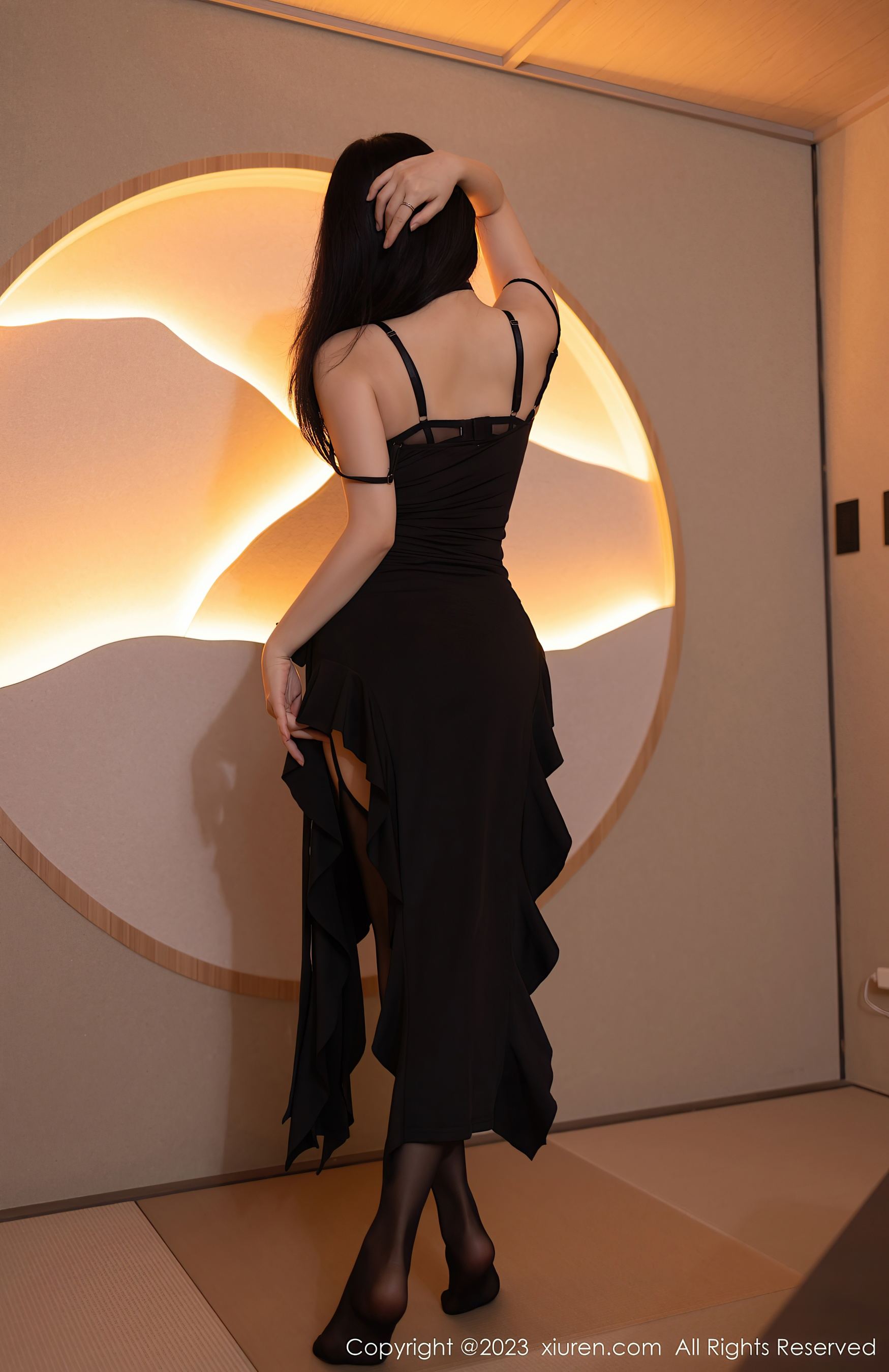 XiuRen 秀人 No.7460 鱼子酱Fish 黑丝美腿第8张