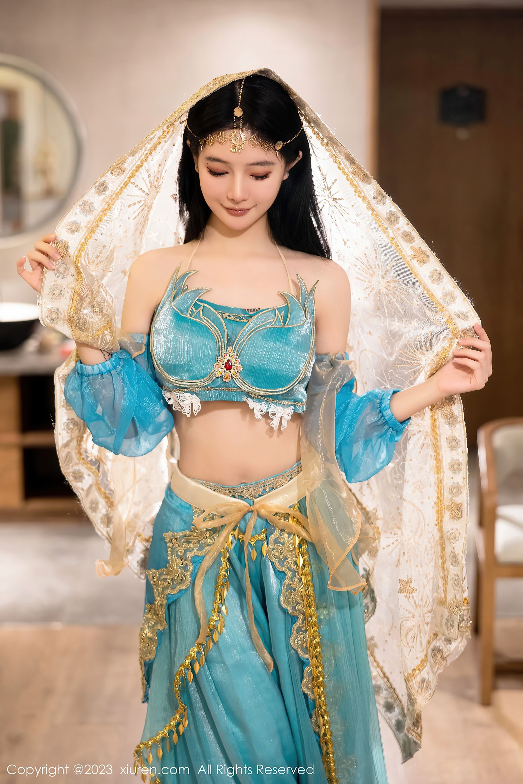 XiuRen 秀人 No.7469 幼幼 西域舞娘美腿第1张