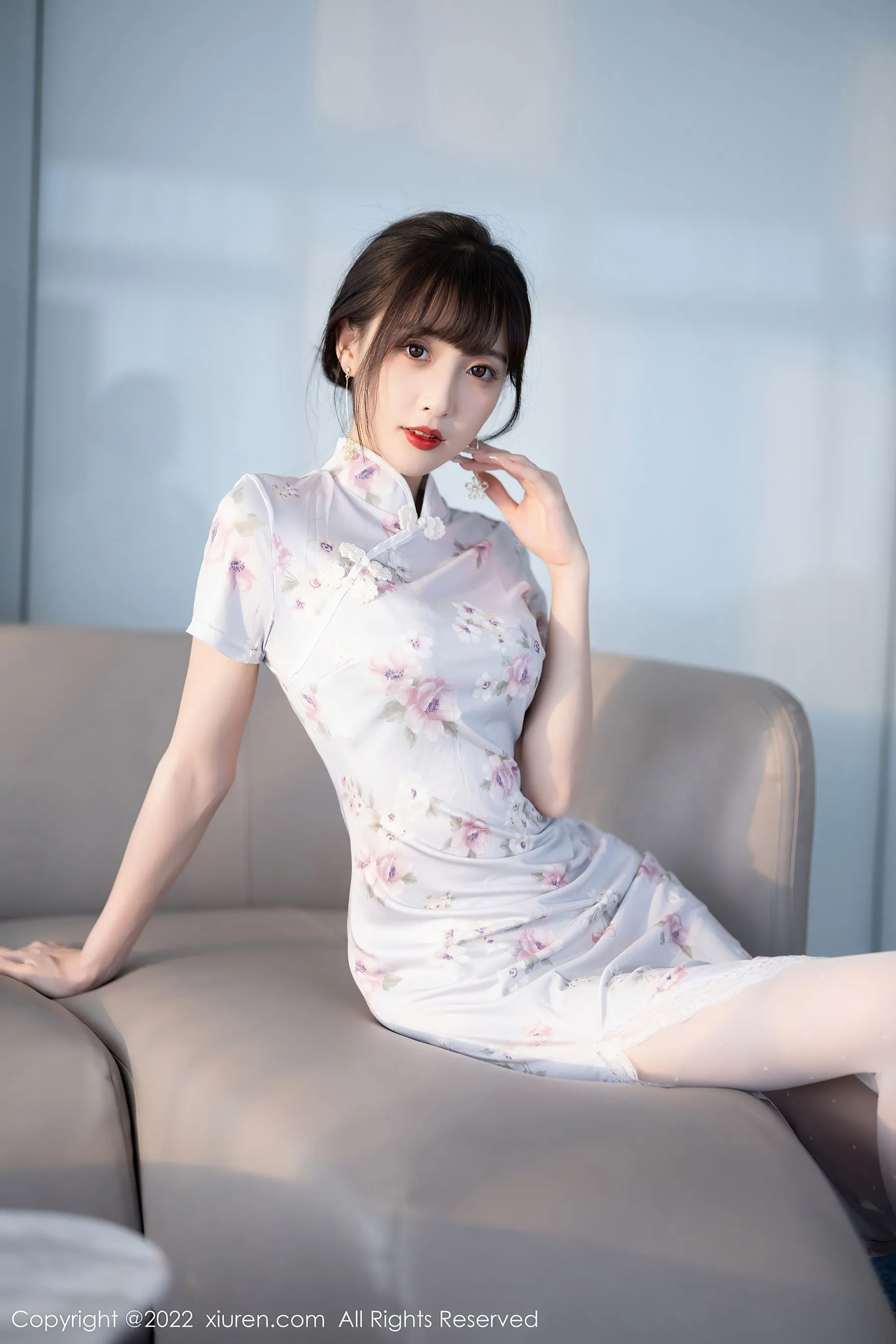 秀人网 No.5757 林星阑 旗袍美腿第23张