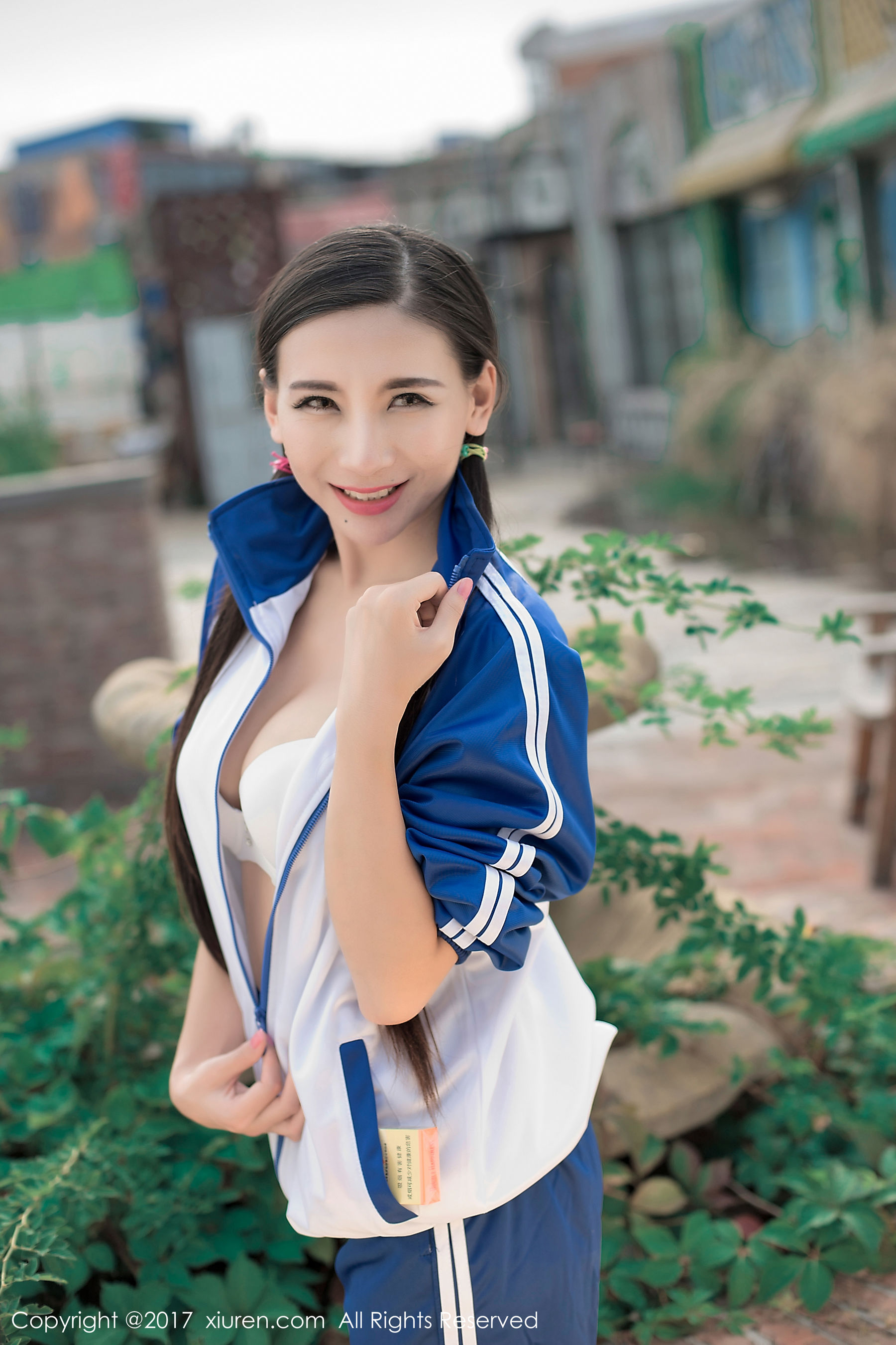 赵颖《日系校服+运动服》 秀人网XIUREN No.765第1张