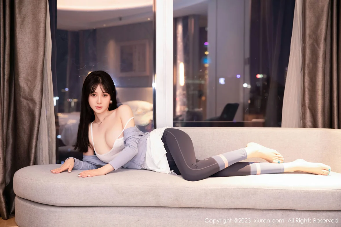  XiuRen 秀人 No.6968 柚琪Rich 轻透吊带性感写真 [84P]第6张