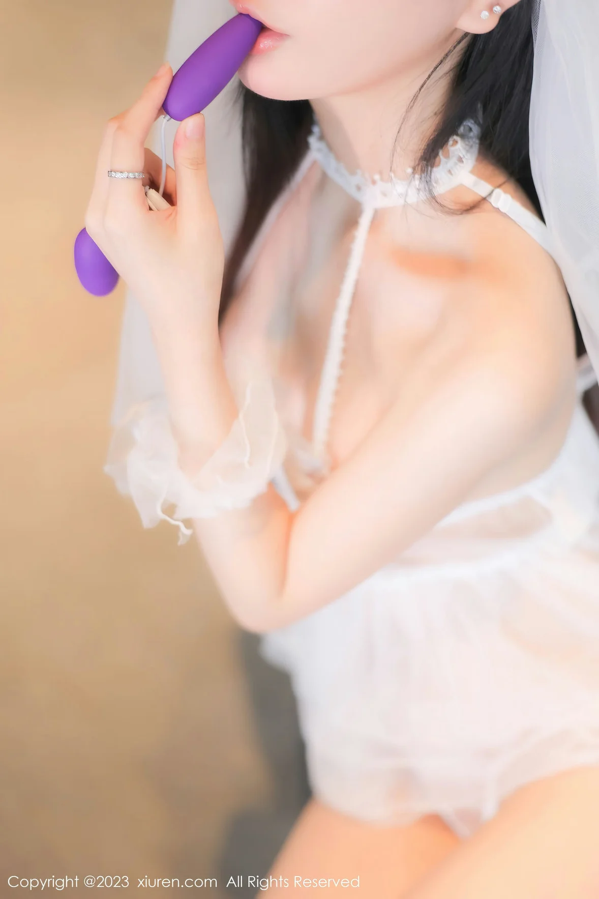  XiuRen 秀人 No.7165 幼幼 情趣婚纱服饰性感写真 [90P]第7张