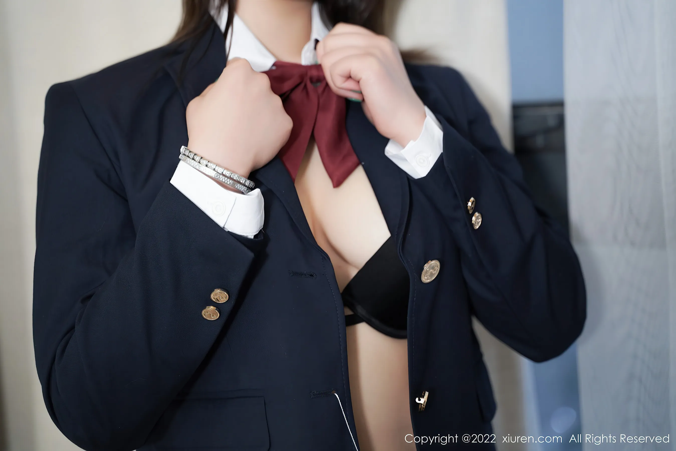  秀人网 No.4751 fairy如歌 制服美腿第10张