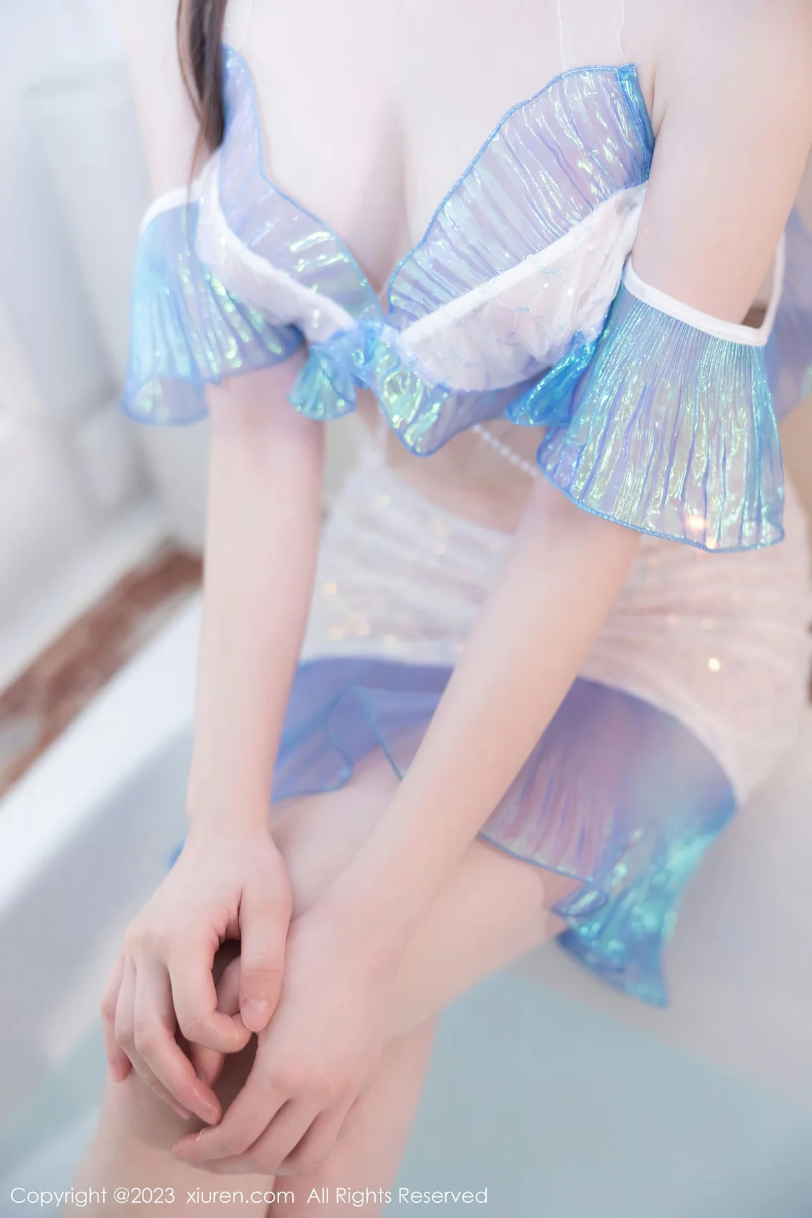  XiuRen 秀人 No.7173 林悠悠 美人鱼装扮性感写真 [68P]第6张