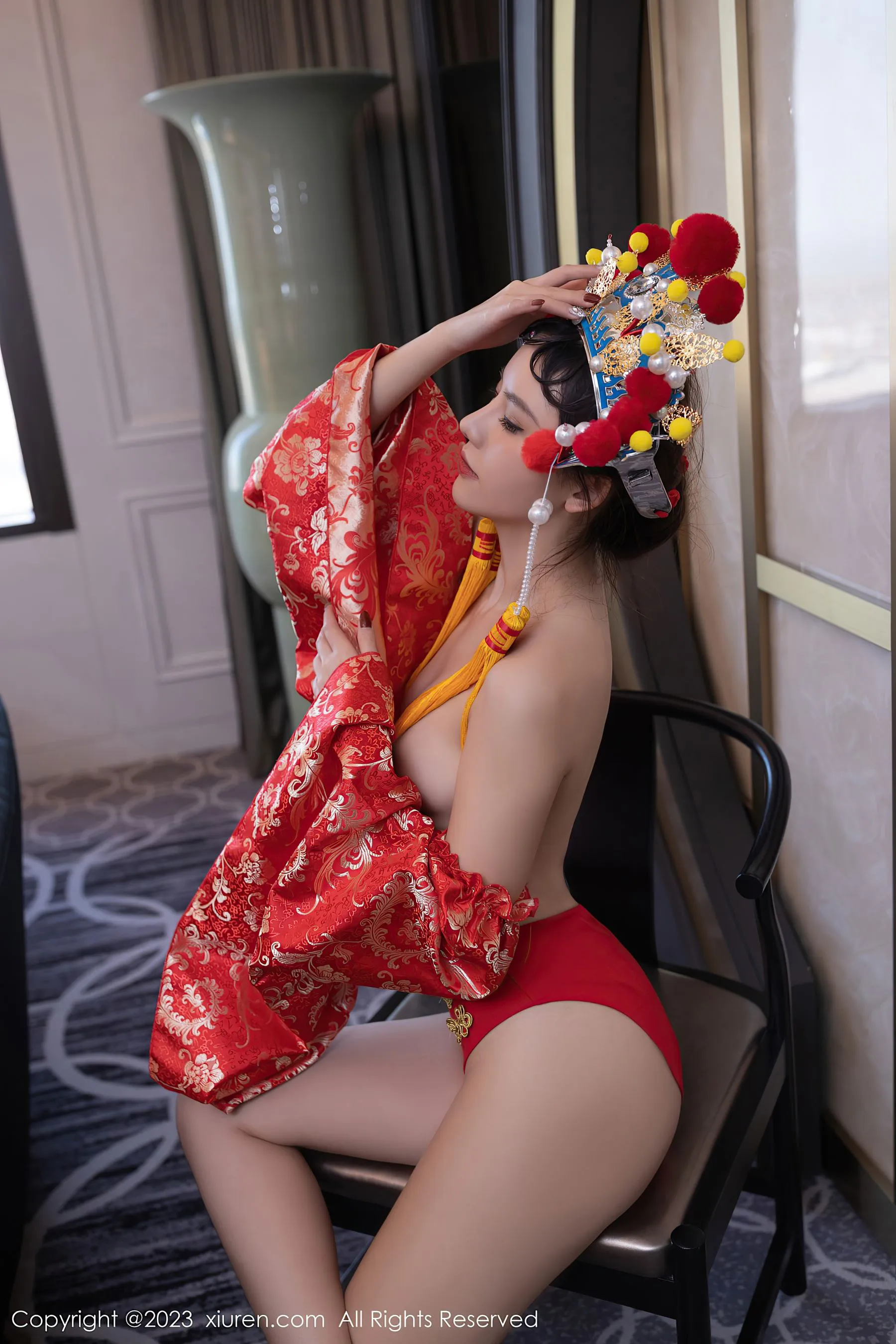 秀人网 No.6308 就是阿朱啊第9张