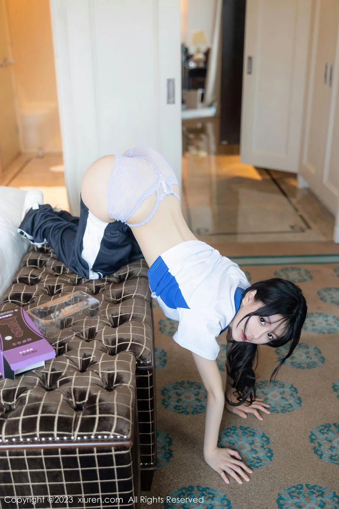  XiuRen 秀人 No.7085 幼幼 学生制服性感写真 [103P]第14张