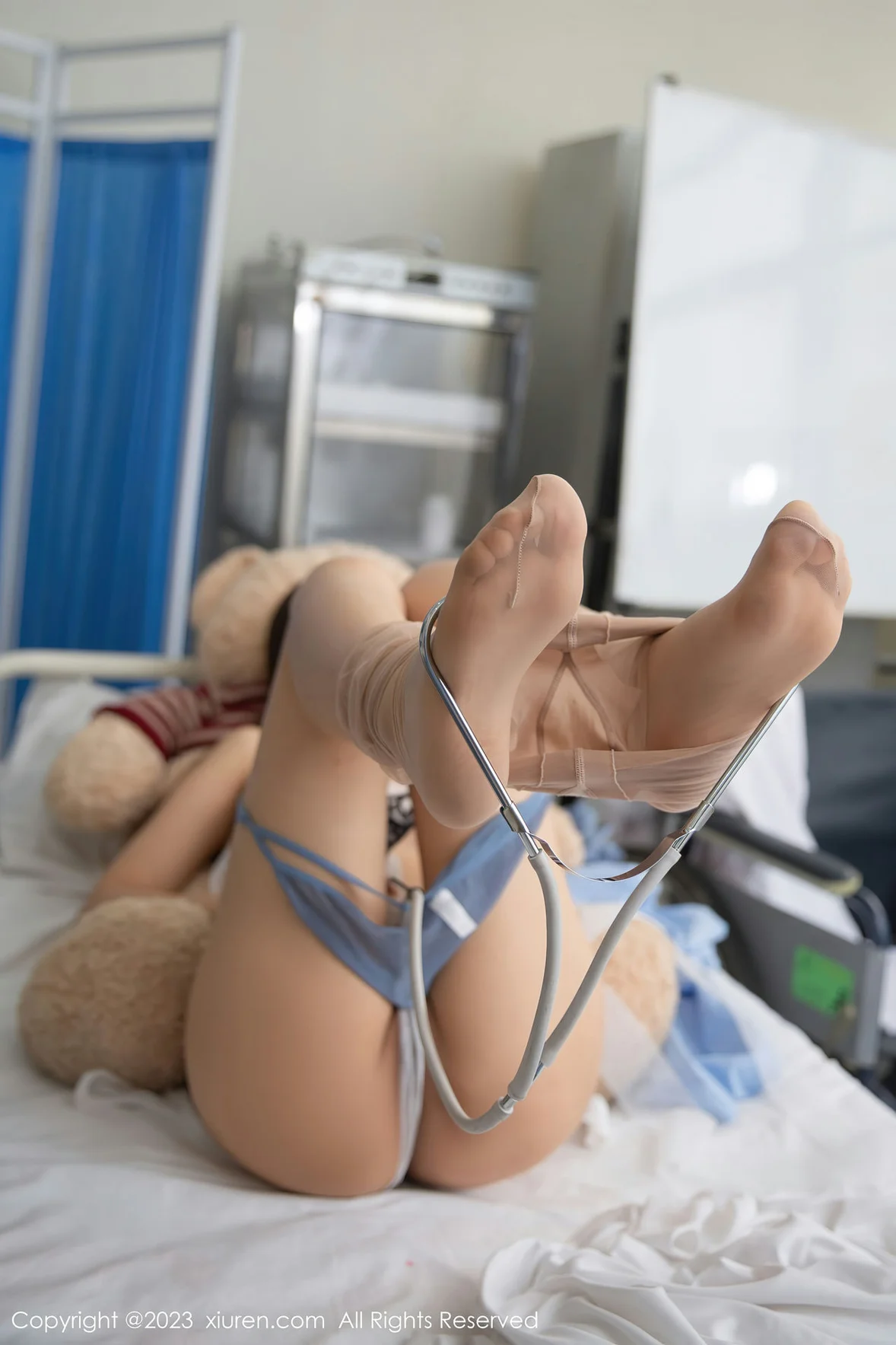  XiuRen 秀人 No.6849 绮里嘉ula 美女医生装扮性感写真 [84P]第26张